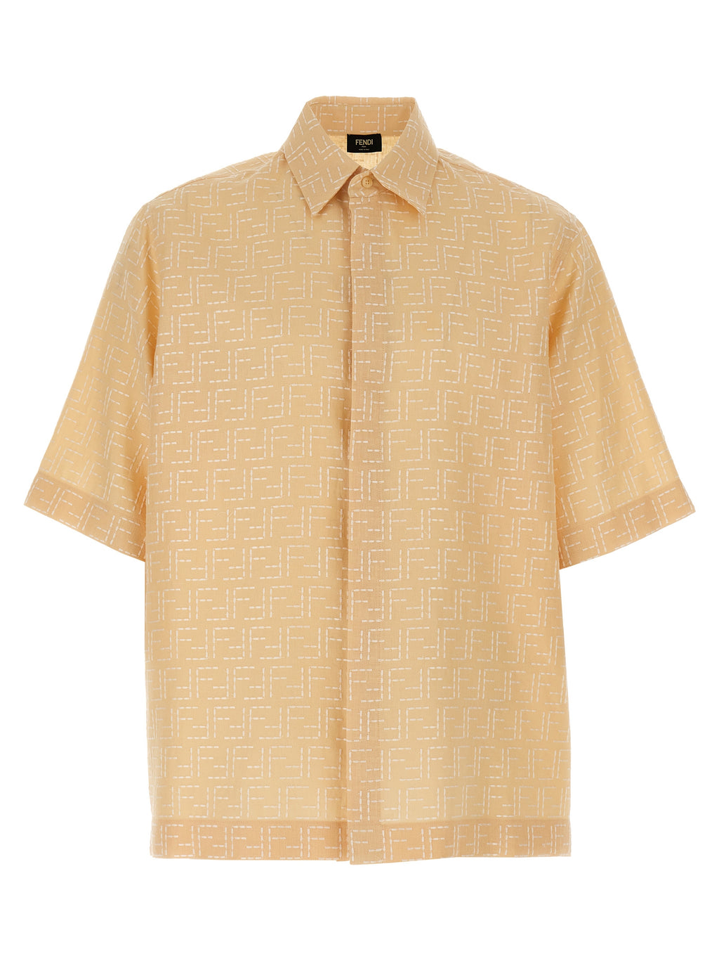 Fendi Ff Jacquard Shirt