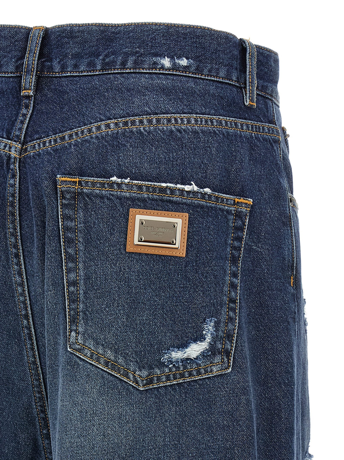 Dolce & Gabbana Wide Leg Jeans