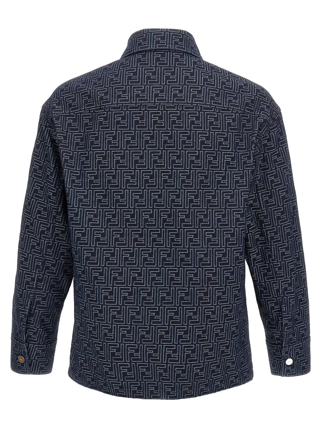 Fendi Overshirt Denim Ff