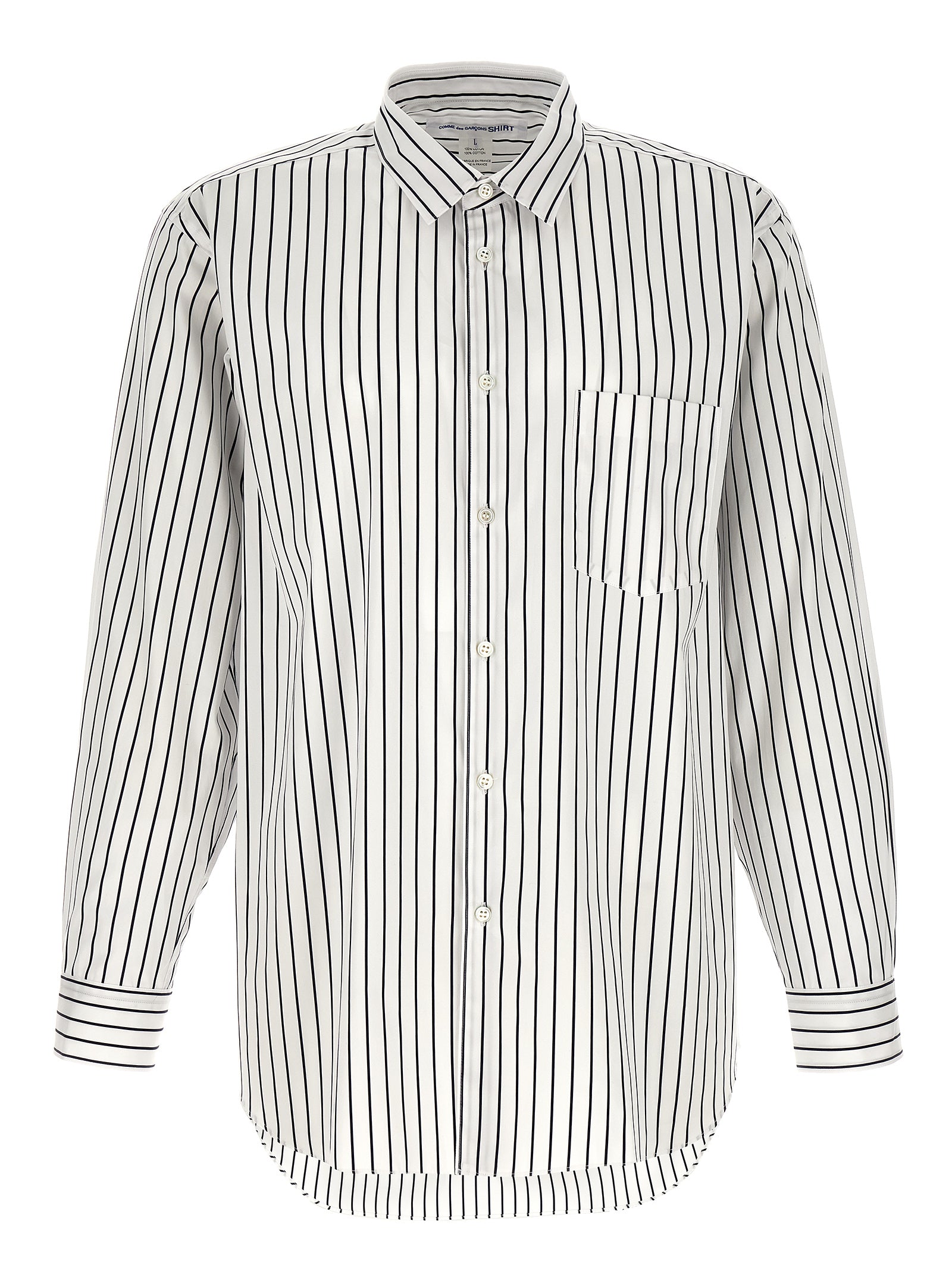 Comme Des Garcons Shirt Striped Shirt