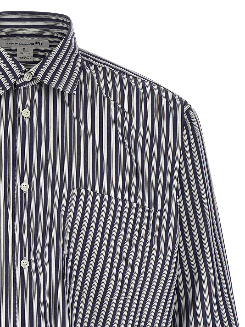 Comme Des Garcons Shirt Striped Shirt