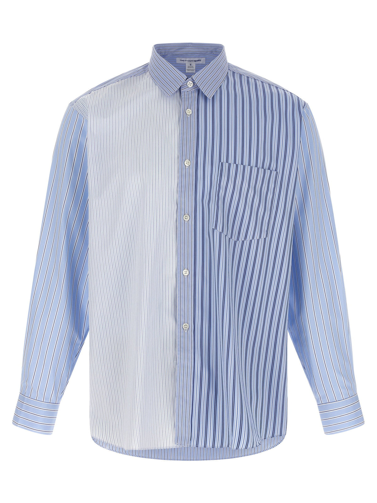 Comme Des Garcons Shirt Patchwork Shirt