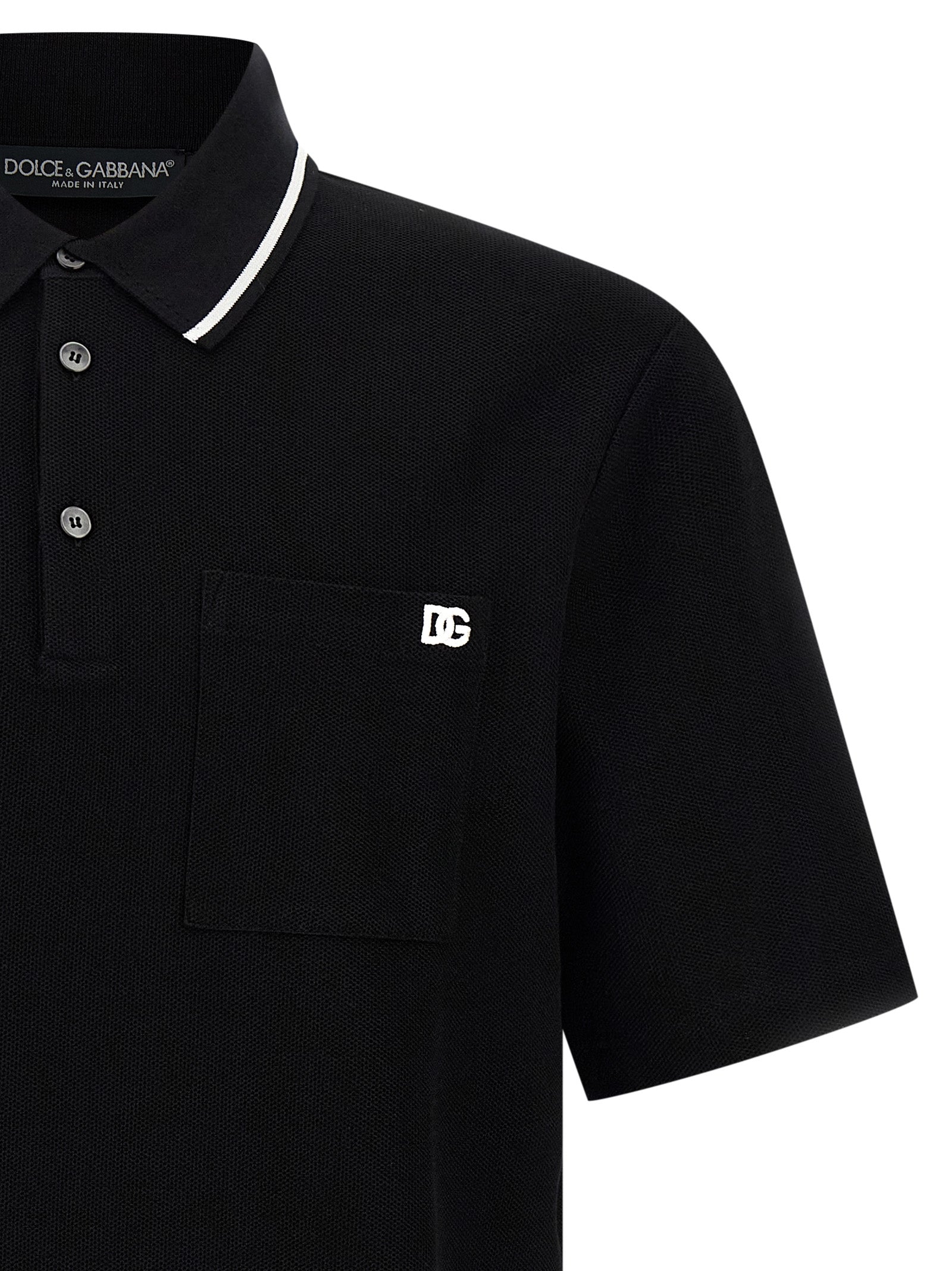 Dolce & Gabbana Embroidery Polo Shirt