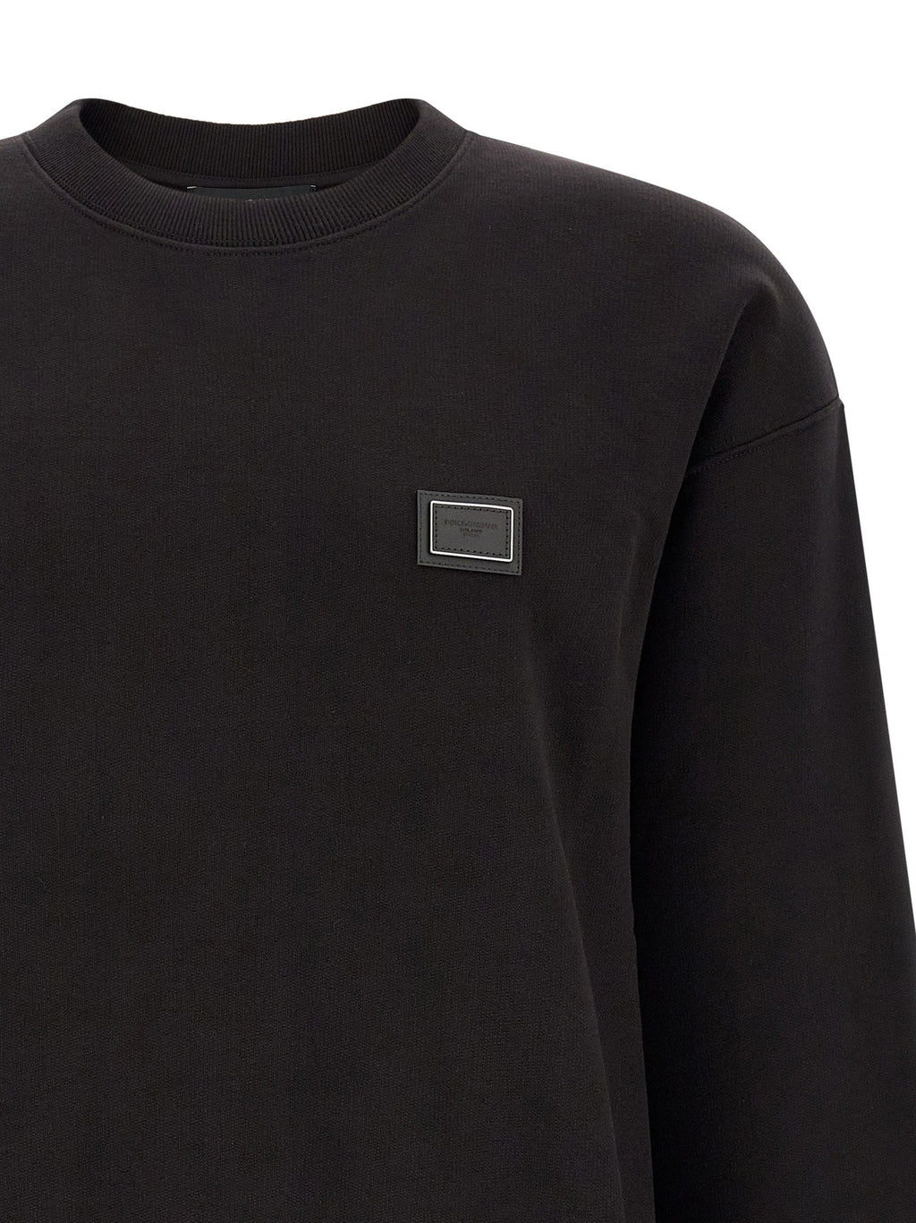 Dolce & Gabbana Logo Plaque Sweatshirt