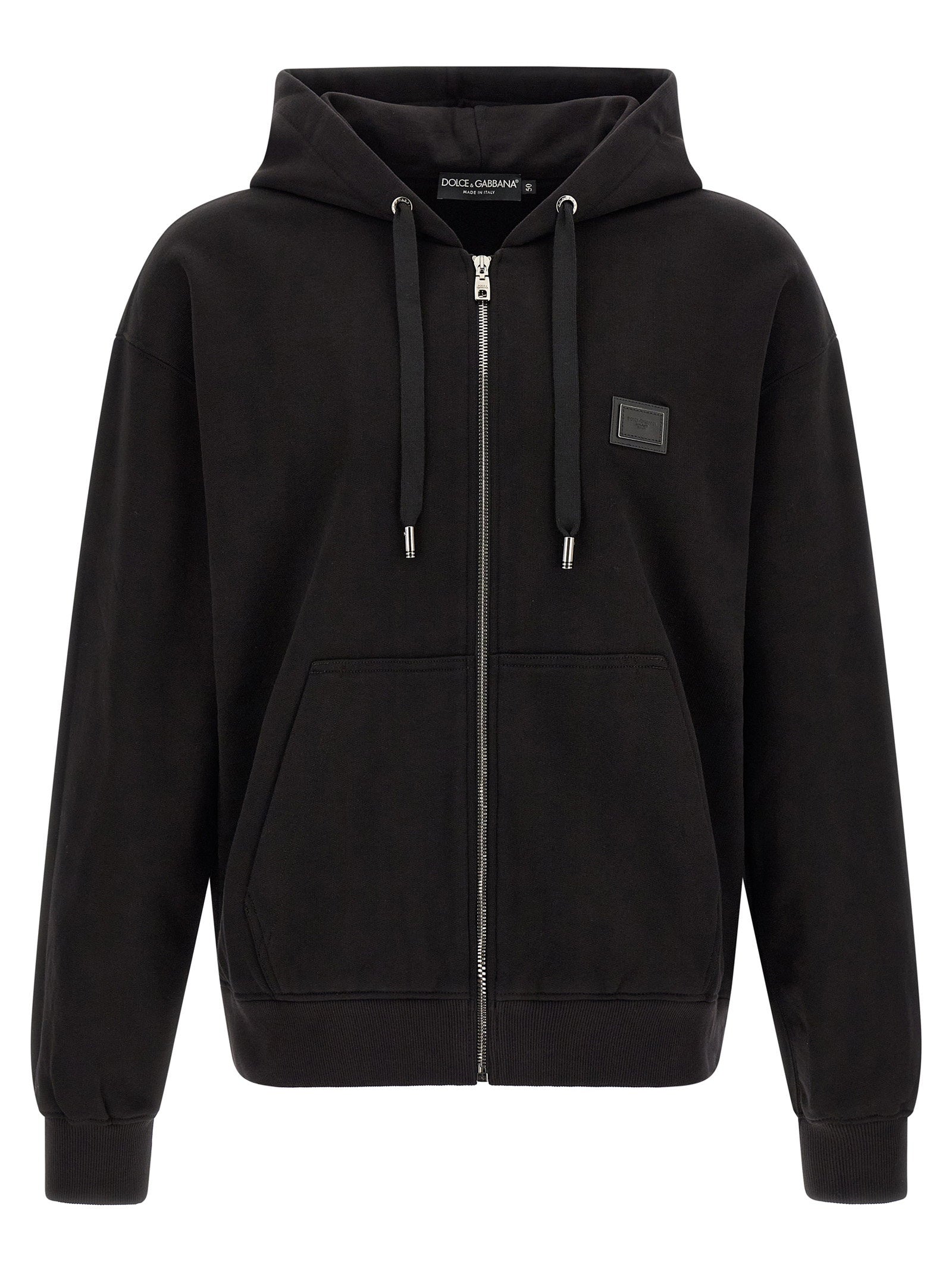 Dolce & Gabbana Logo Plaque Hoodie