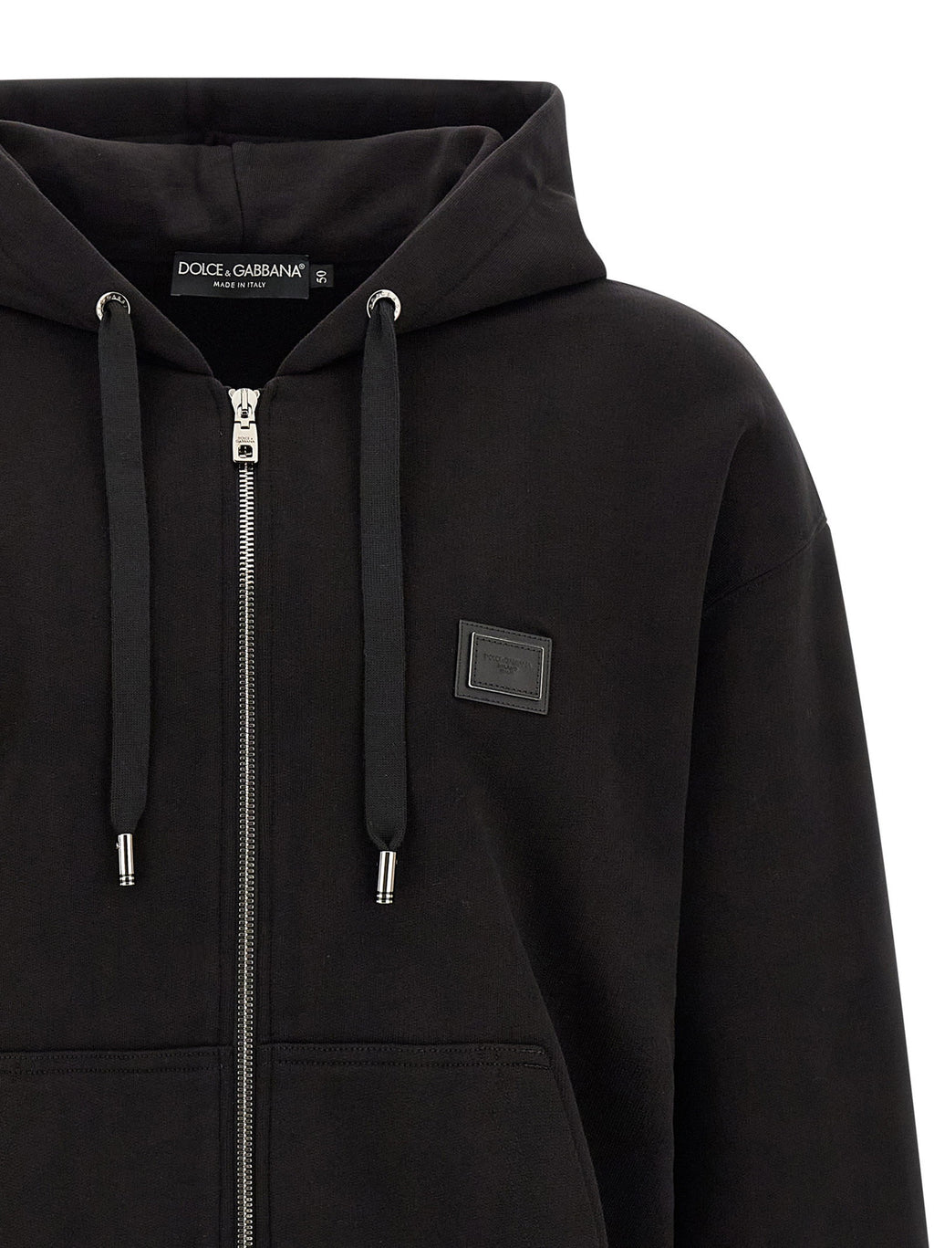 Dolce & Gabbana Logo Plaque Hoodie
