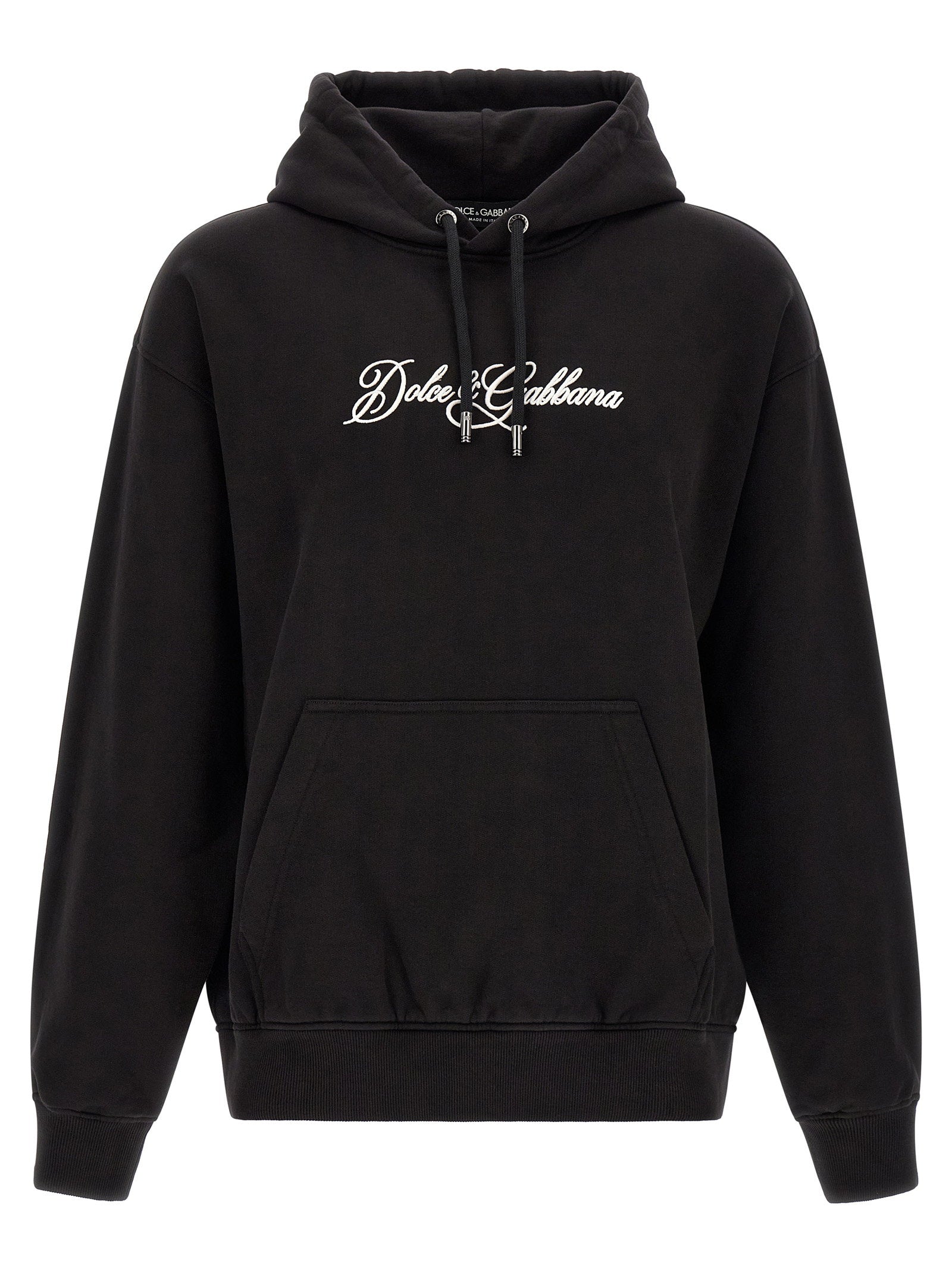 Dolce & Gabbana Logo Embroidery Hoodie