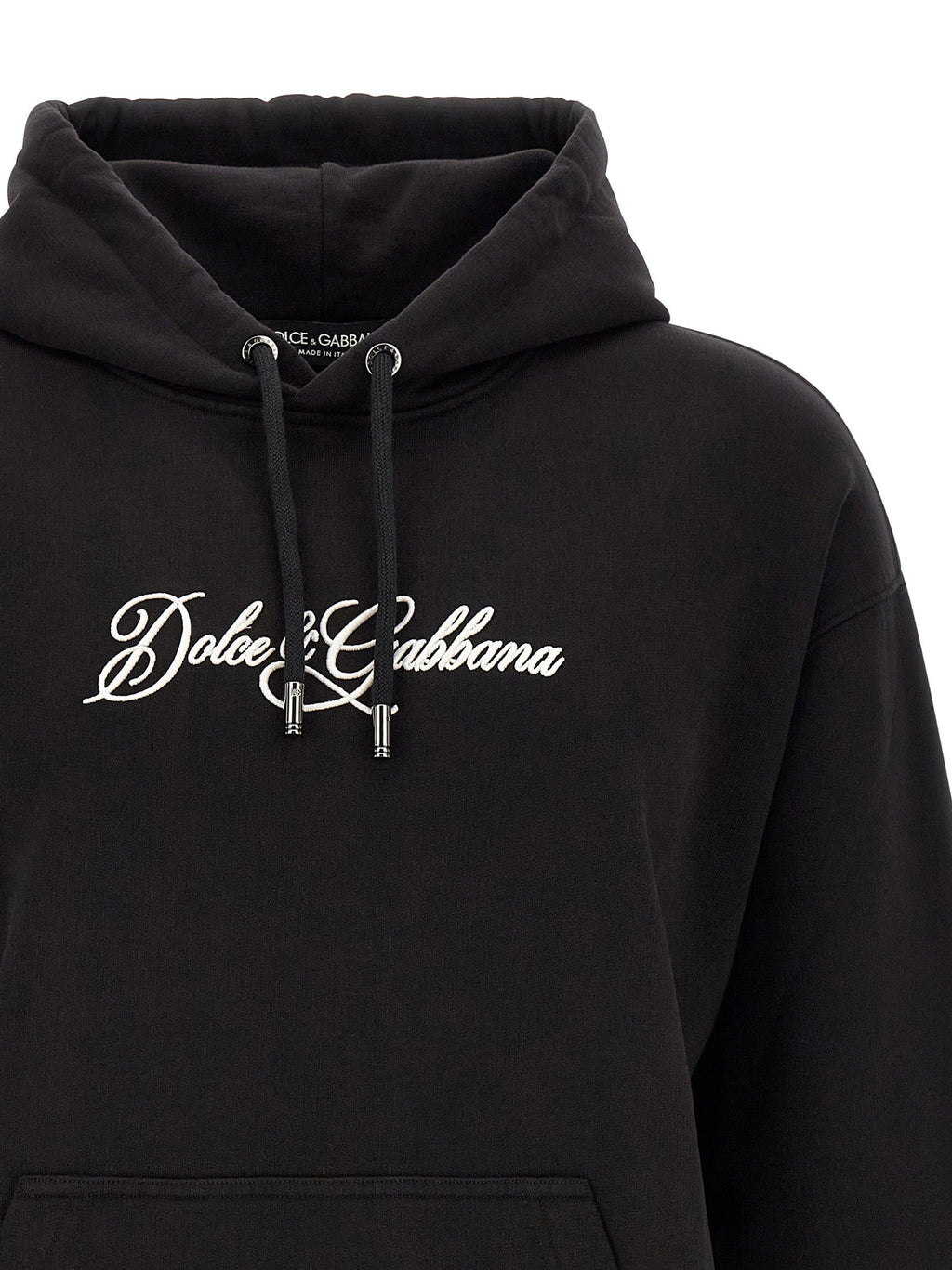 Dolce & Gabbana Logo Embroidery Hoodie
