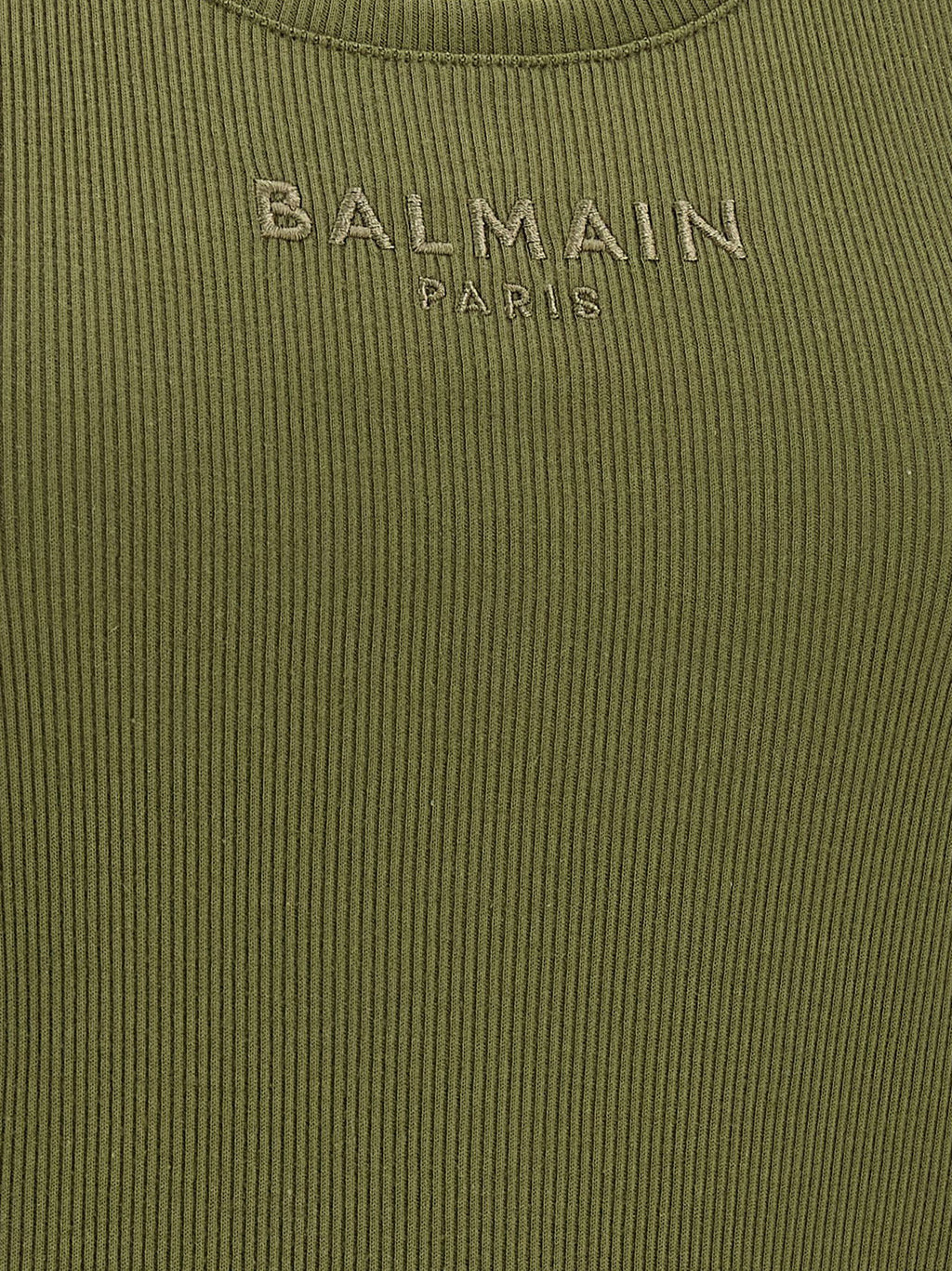 Balmain Logo Embroidery Tank Top