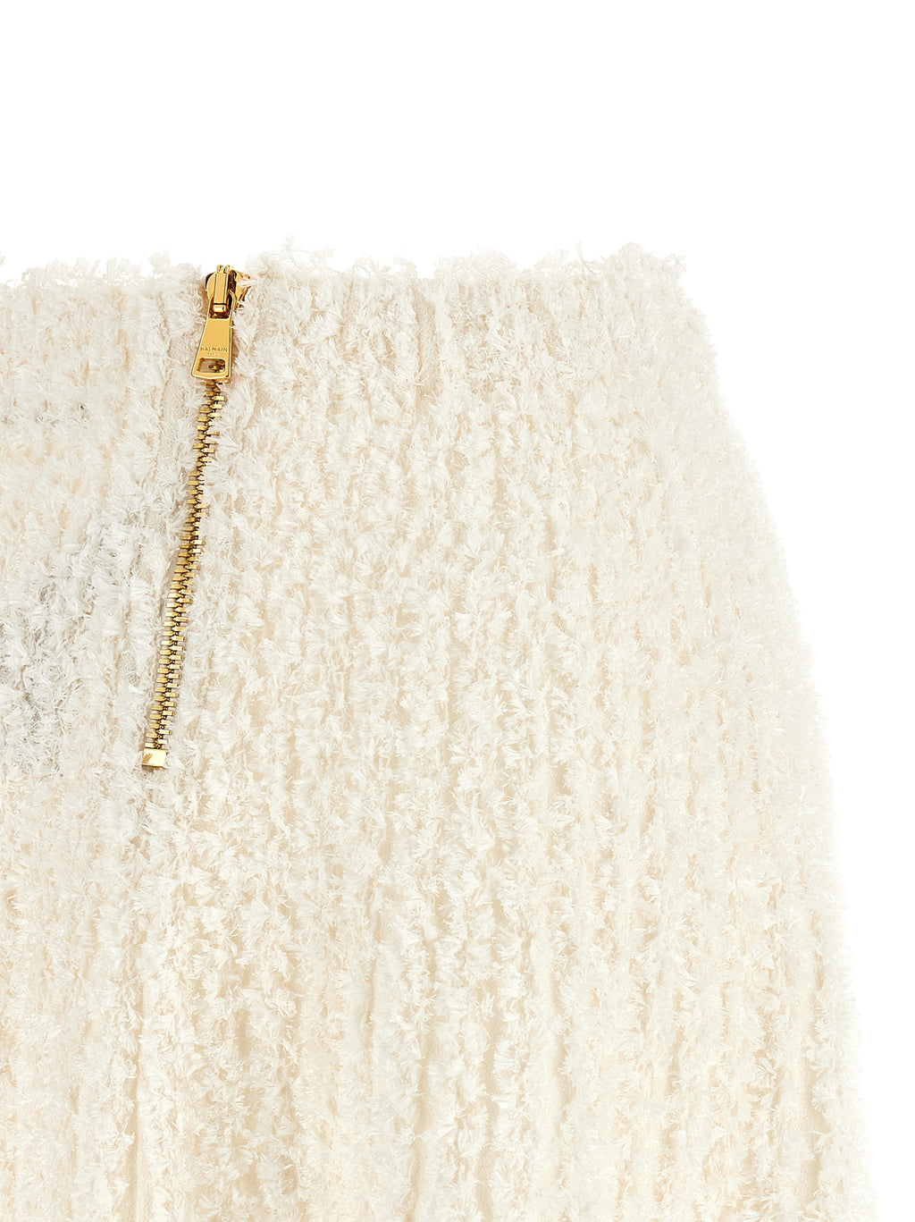 Balmain Plumetis Tweed Skirt