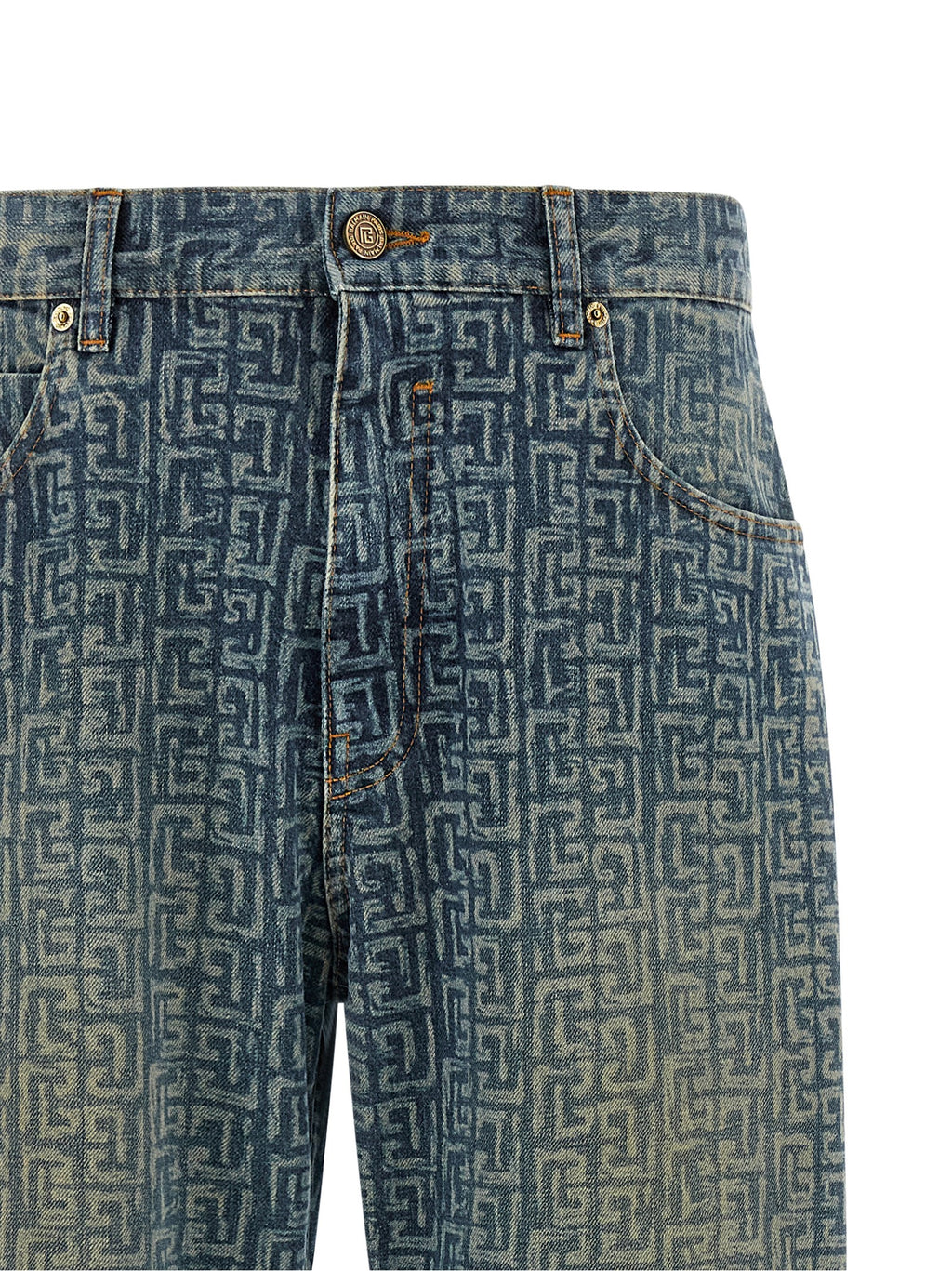 Balmain Jeans Monogram