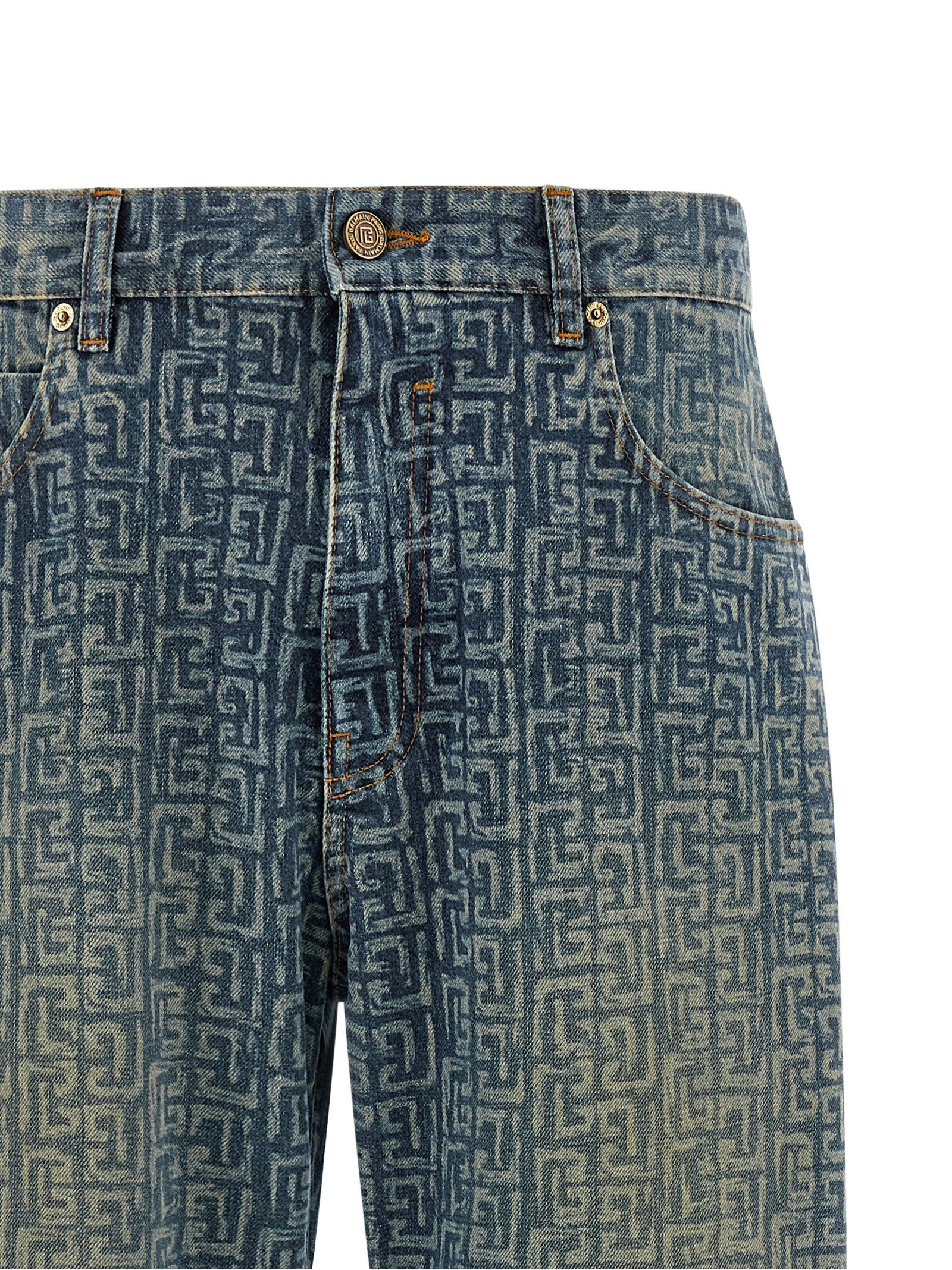 Balmain Jeans Monogram
