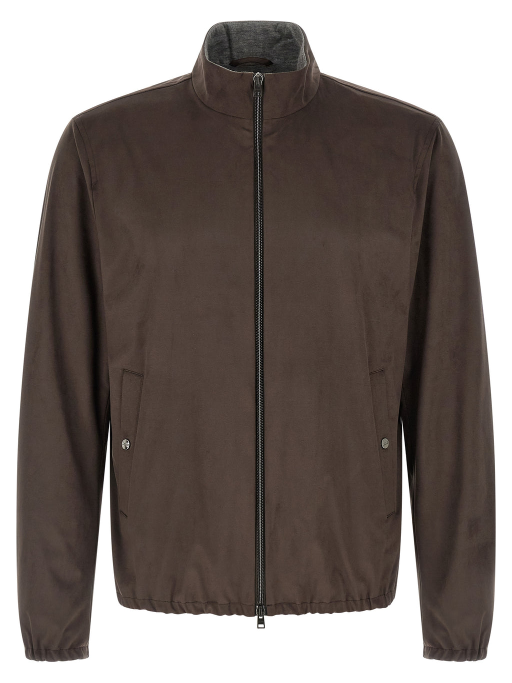 Herno Suede Effect Jacket