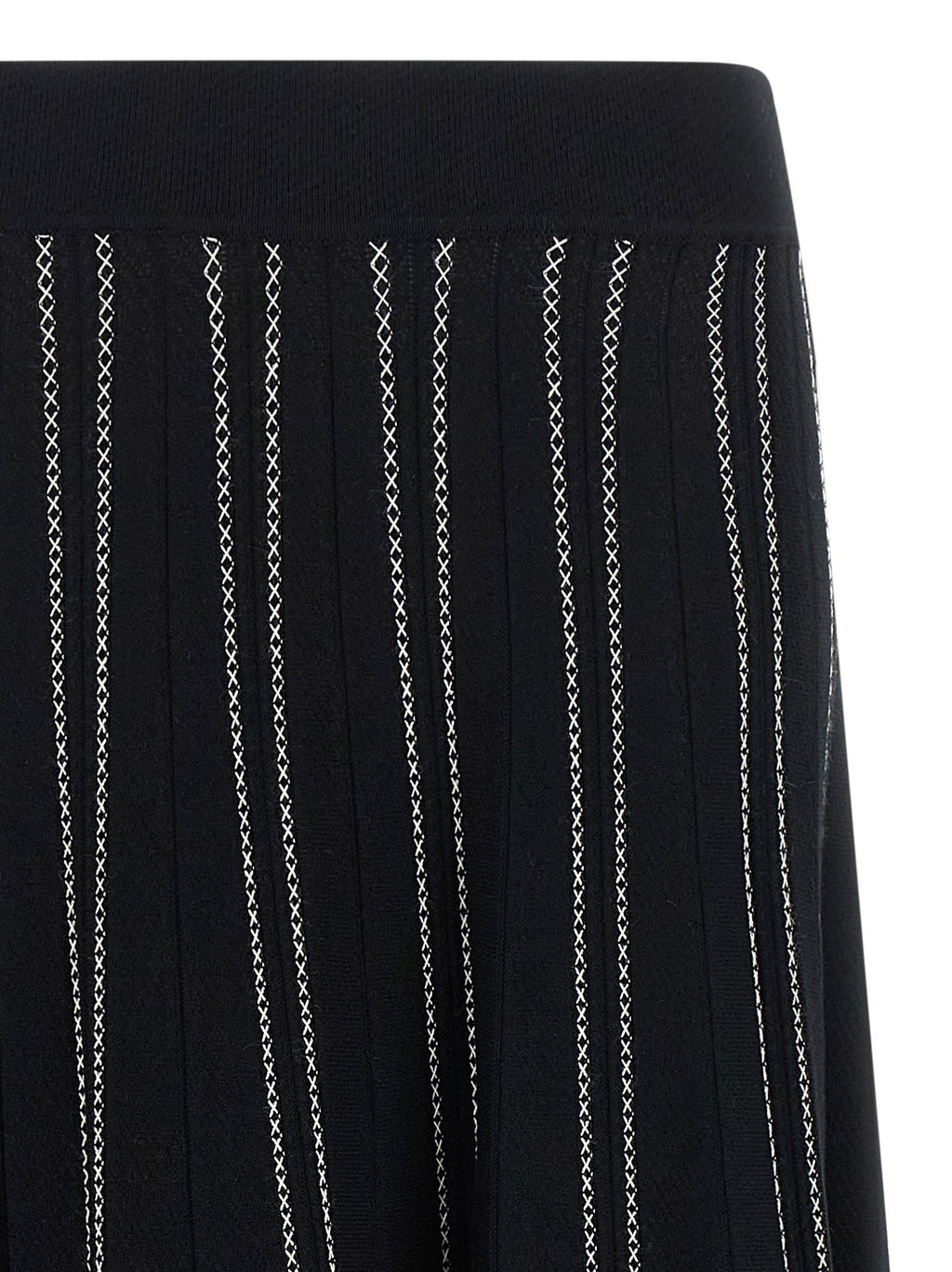 Elisabetta Franchi Origami Knit Skirt