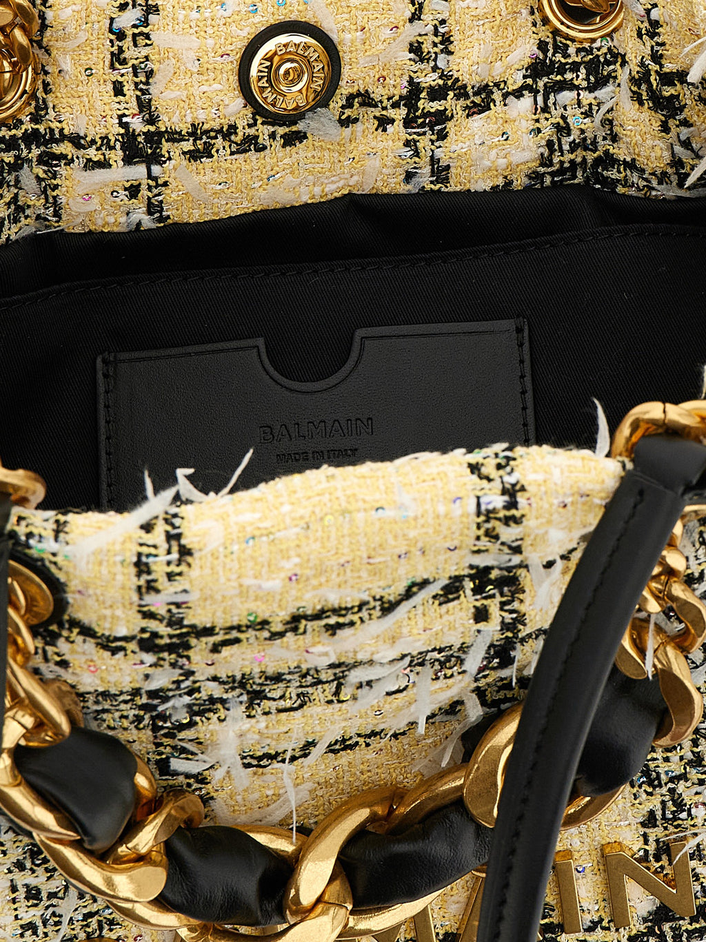 Balmain Soft Cabas Small Shopping Bag