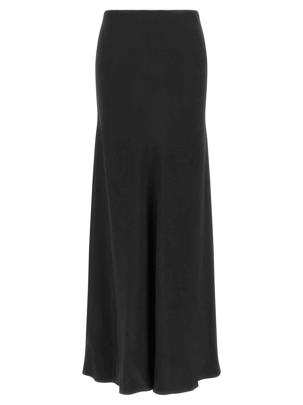 Fabiana Filippi Shiny Satin Enver Skirt