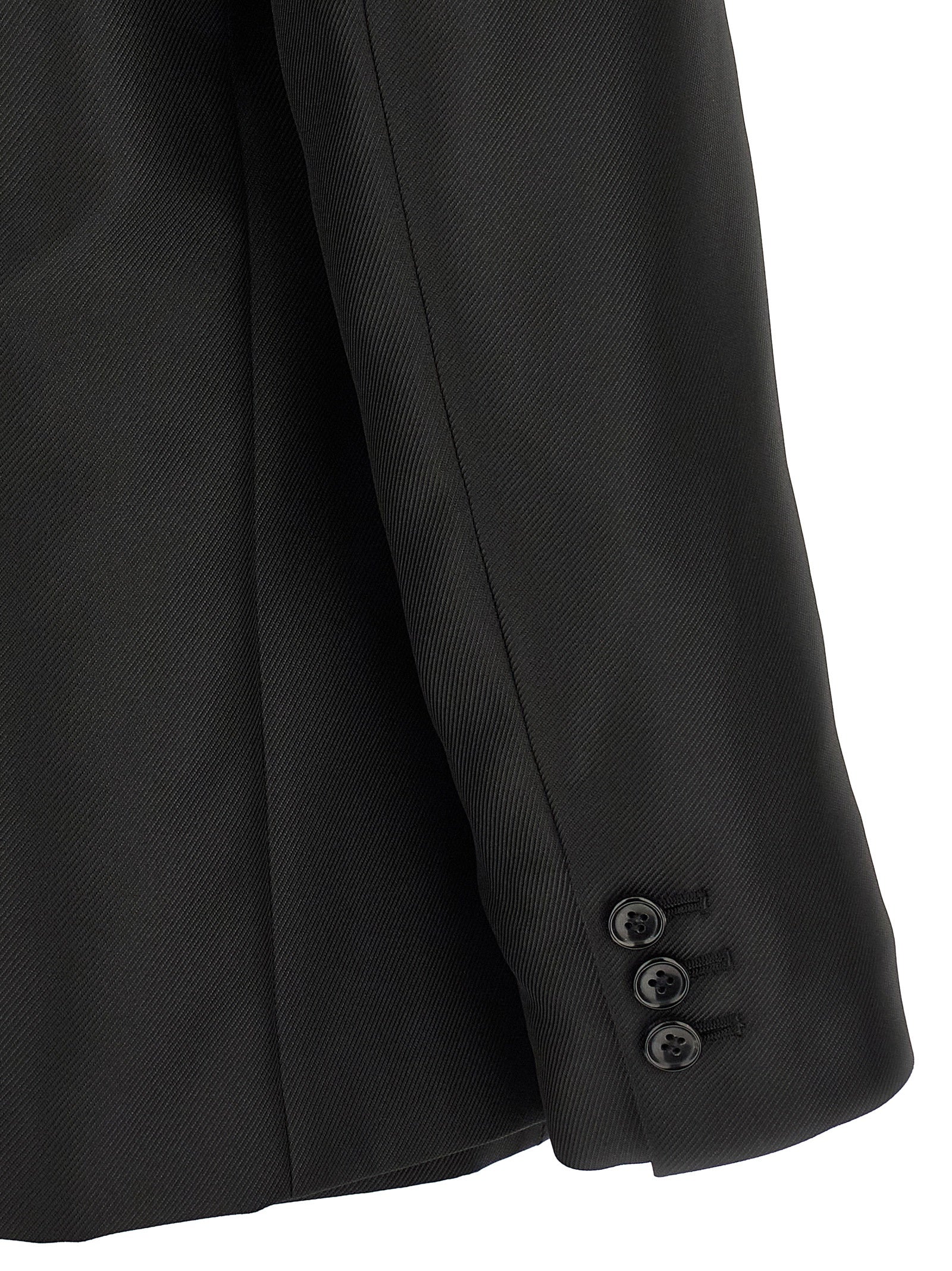 Comme Des Garcons Double Layer Effect Blazer