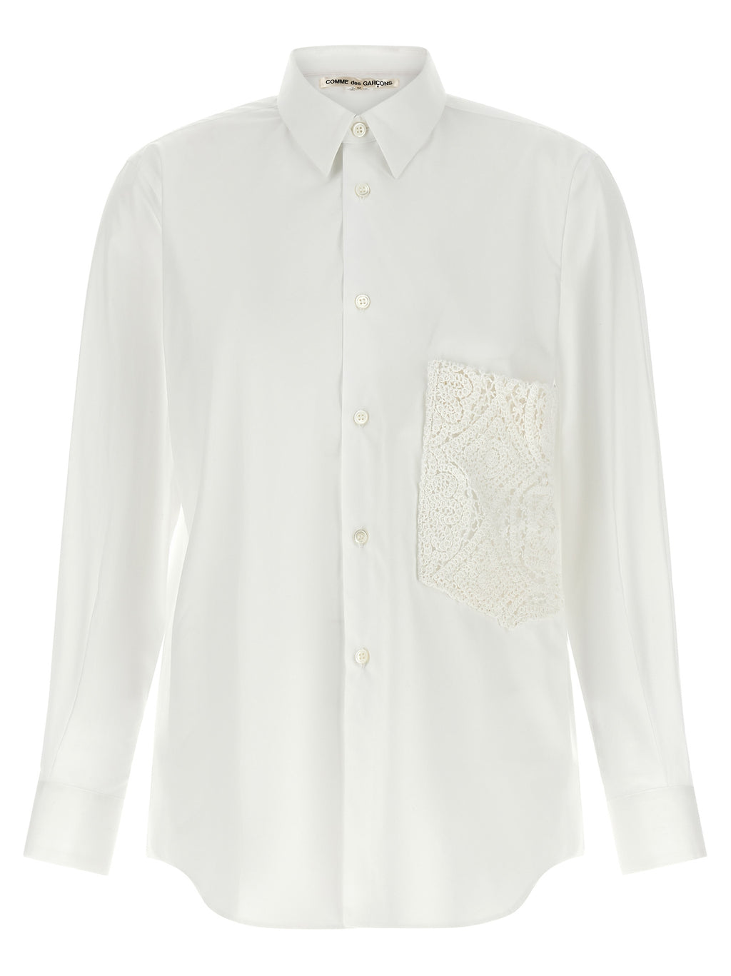 Comme Des Garcons Crochet Pocket Shirt