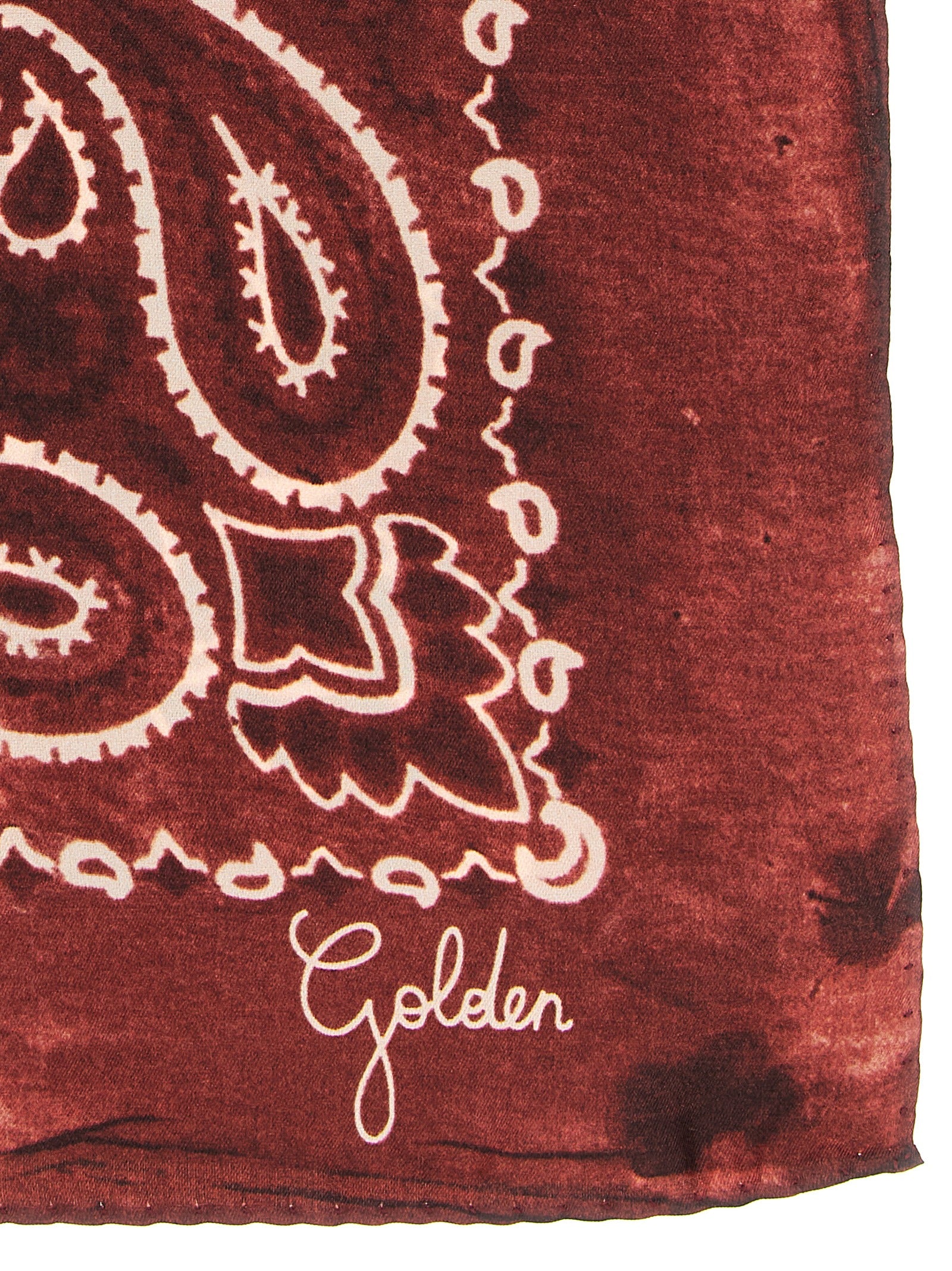 Golden Goose Paisley Scarf