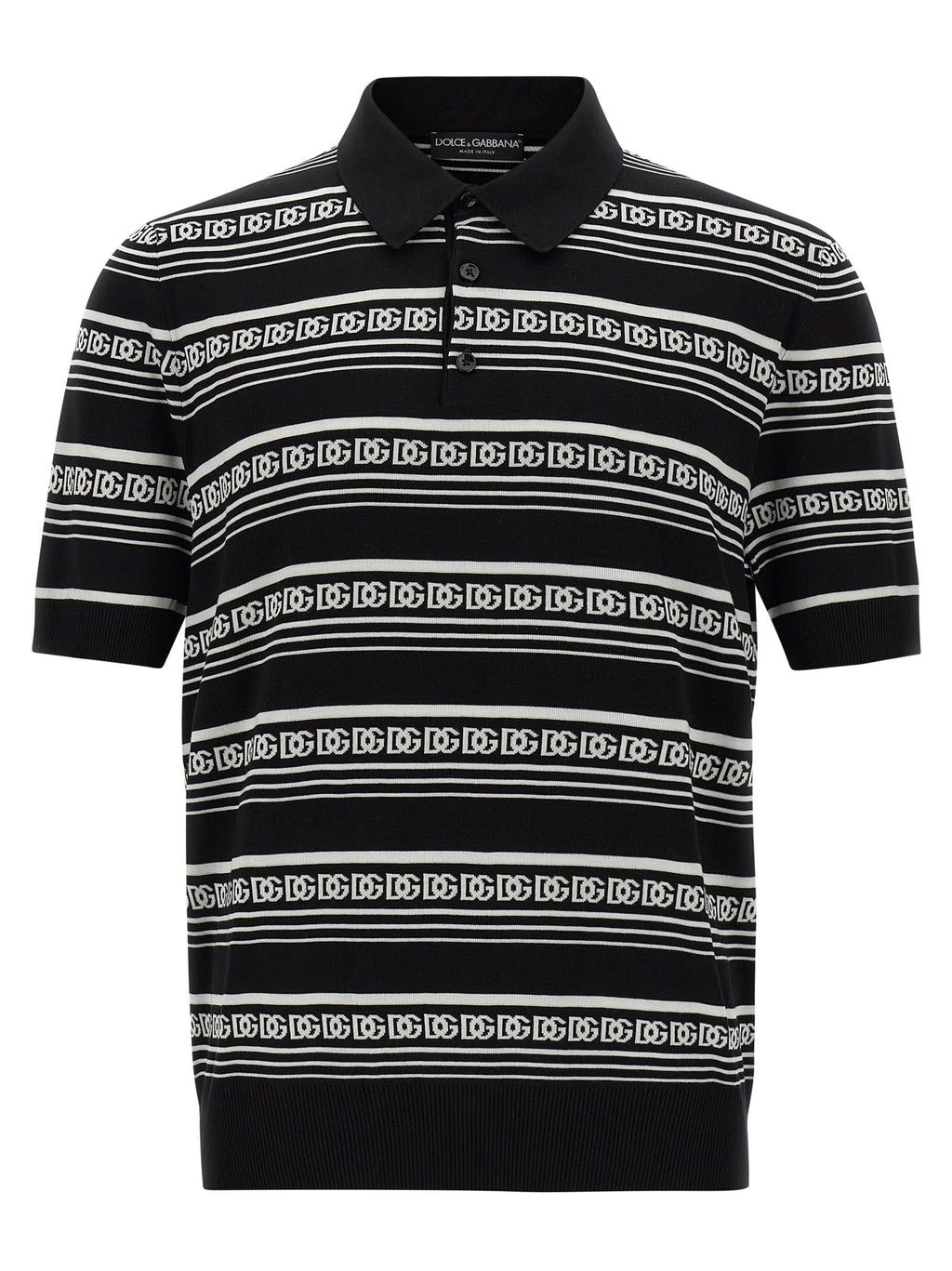 Dolce & Gabbana Knitted Polo Shirt