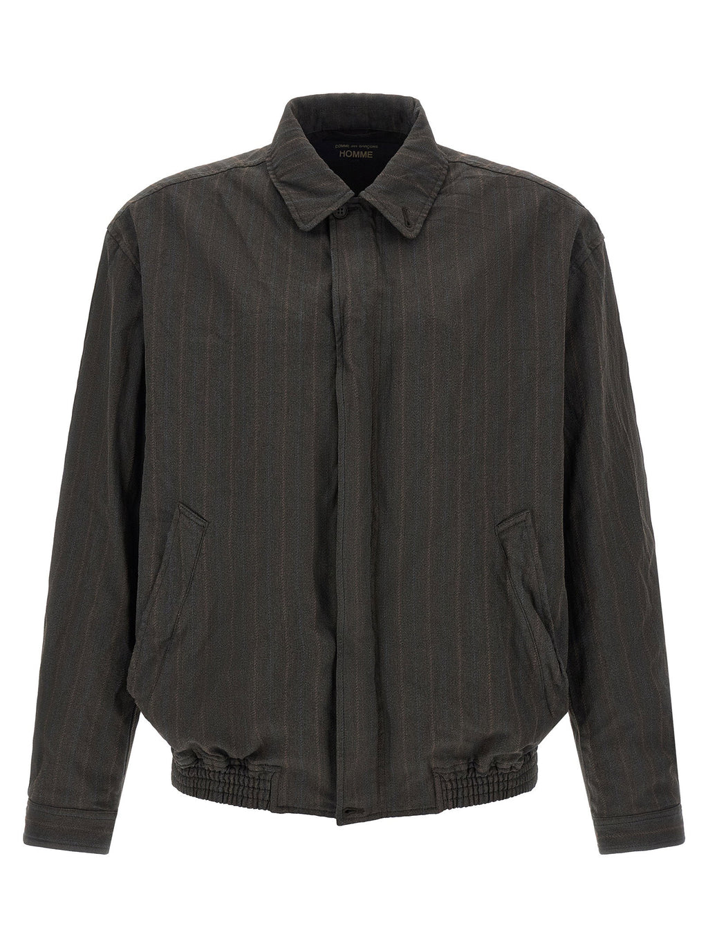 Comme Des Garҫons Homme Pinstriped Jacket