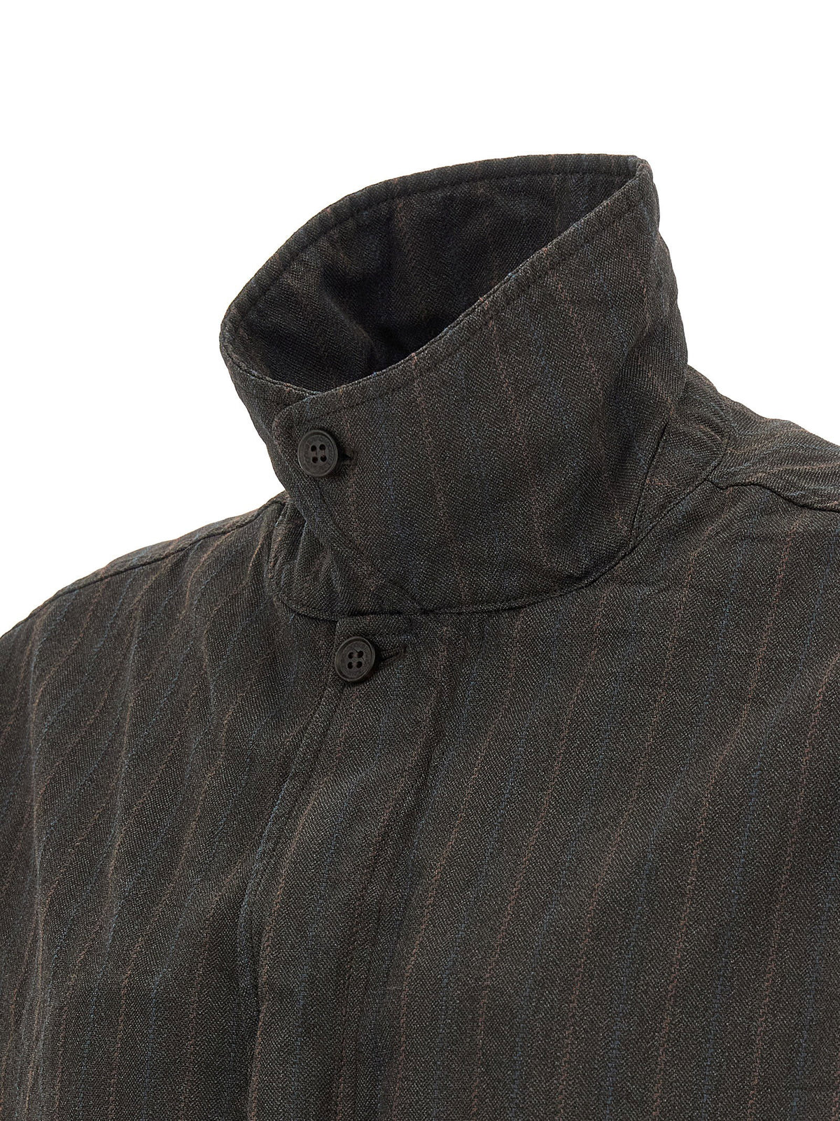 Comme Des Garҫons Homme Pinstriped Jacket