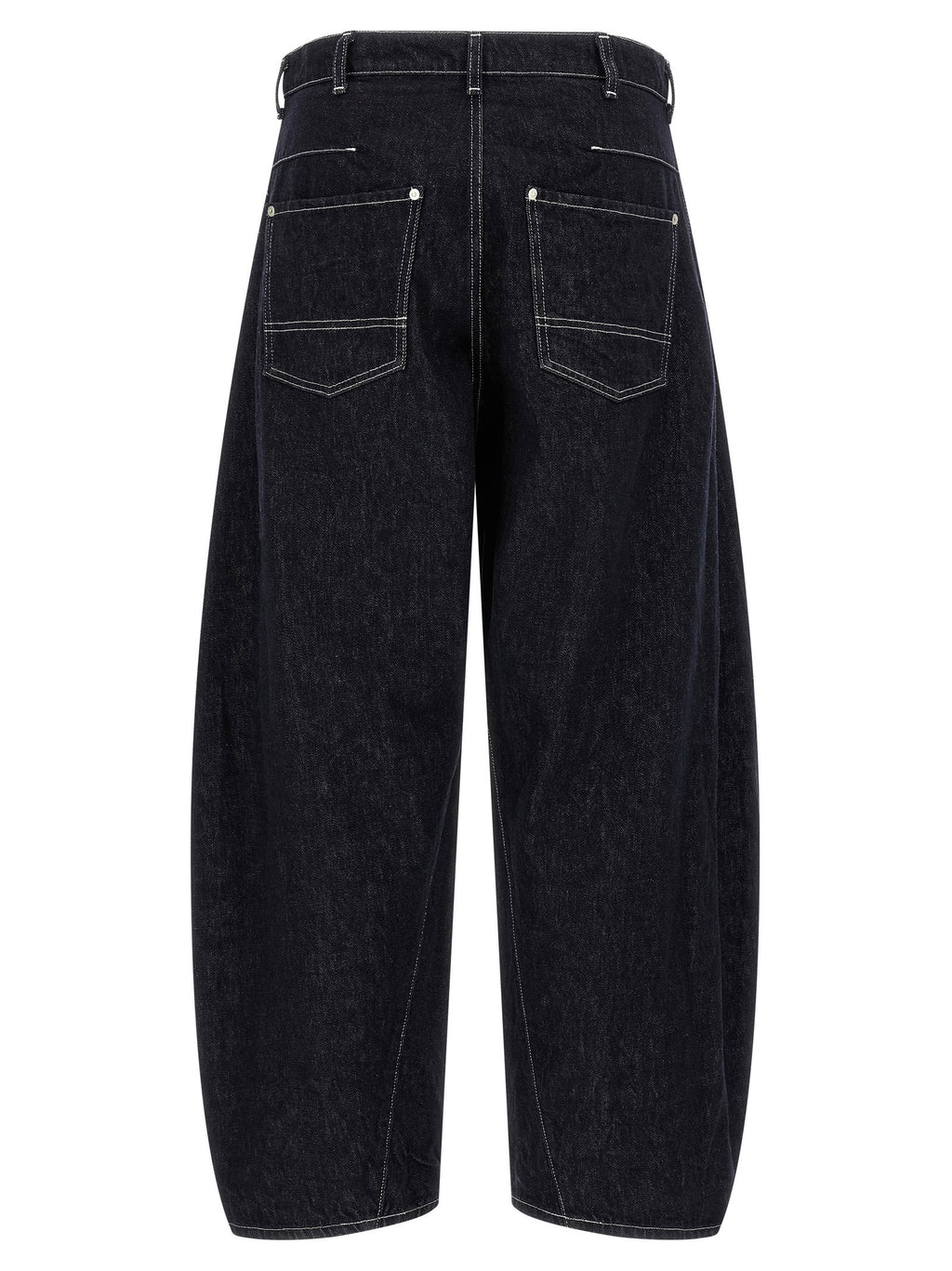 Comme Des Garҫons Homme Contrast Stitching Jeans