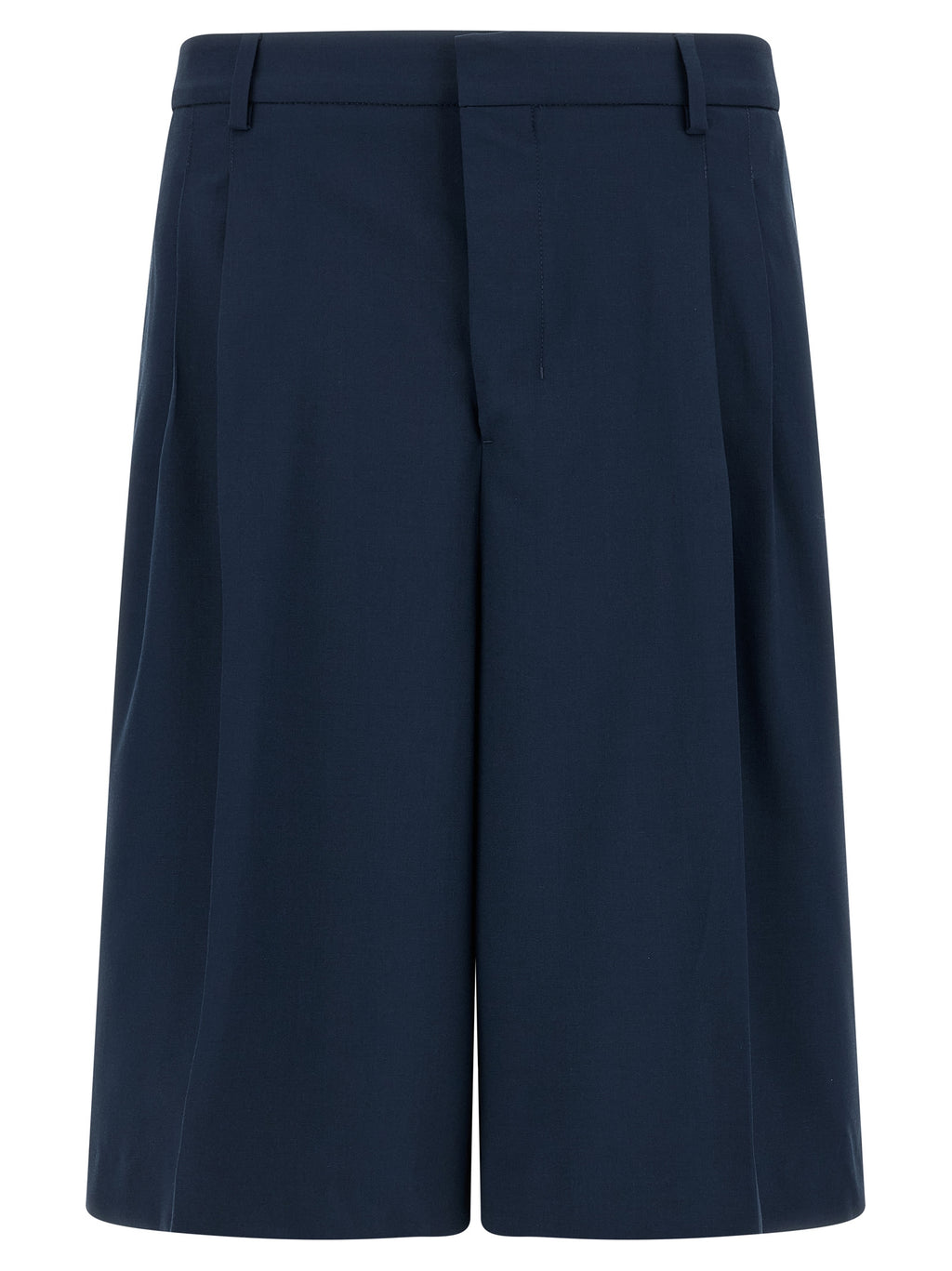 Ami Paris Fresh Wool Bermuda Shorts