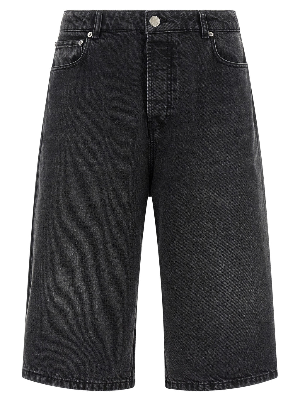 Ami Paris Denim Bermuda Shorts