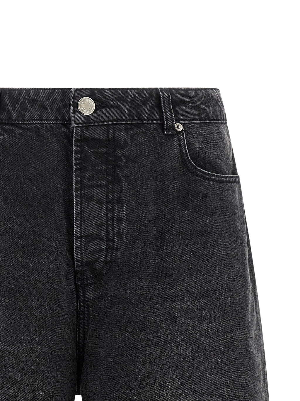 Ami Paris Denim Bermuda Shorts
