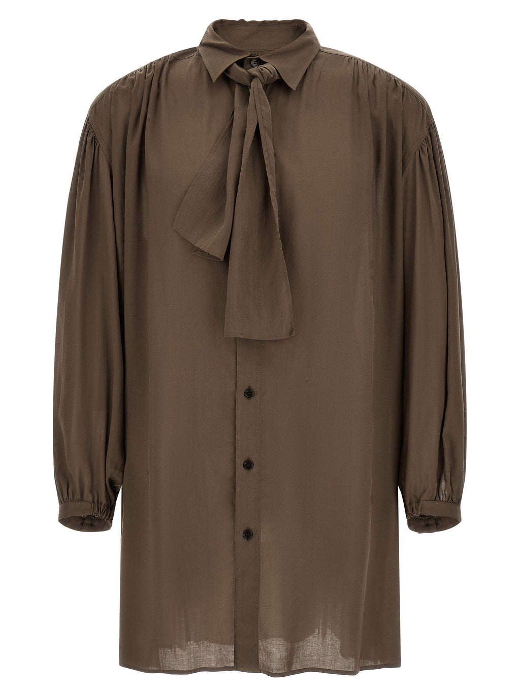 Yohji Yamamoto Shirt With Scarf