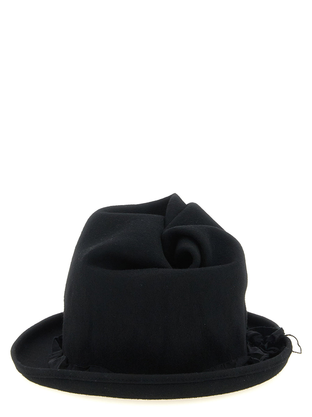 Yohji Yamamoto Sculptural Crown Hat