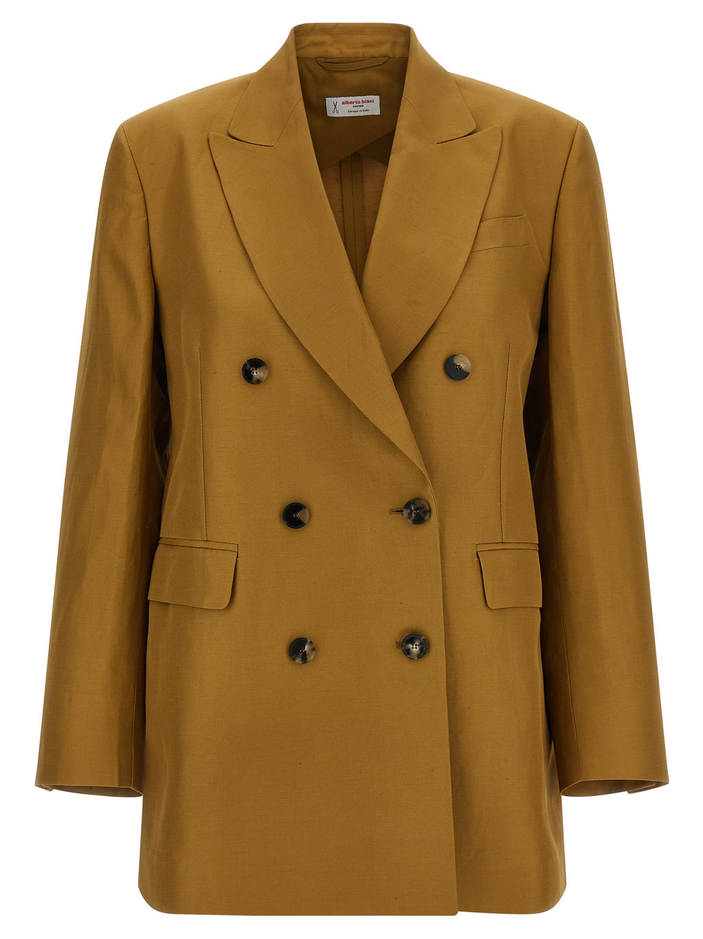 Alberto Biani Linen Viscose Blazer