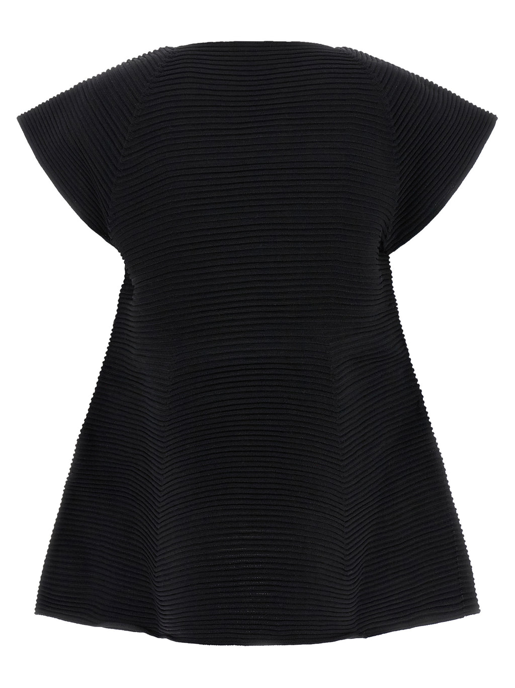 Issey Miyake Corrugated Knit Dress