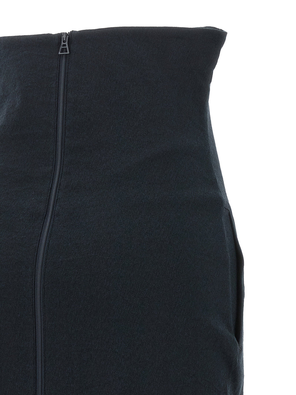 Issey Miyake Allow Long Skirt With Zip