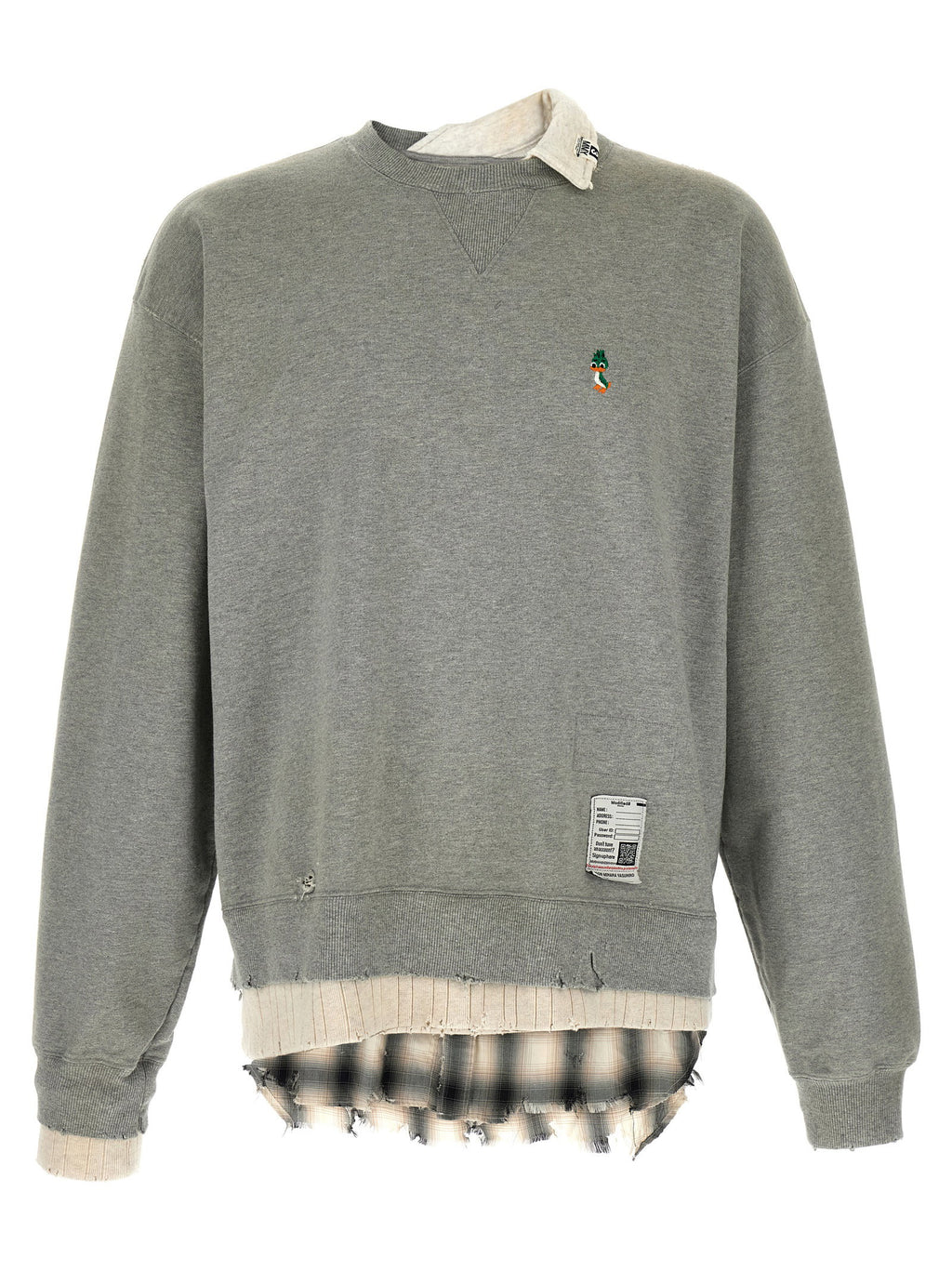 Maison Mihara Yasuhiro Three Layer Sweatshirt