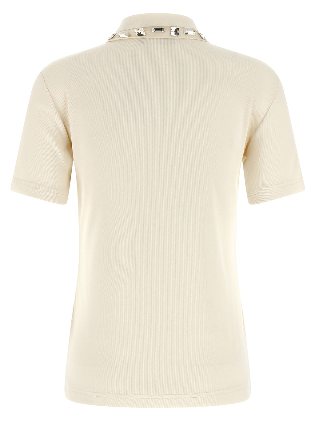 Fabiana Filippi Crystal Collar Polo Shirt