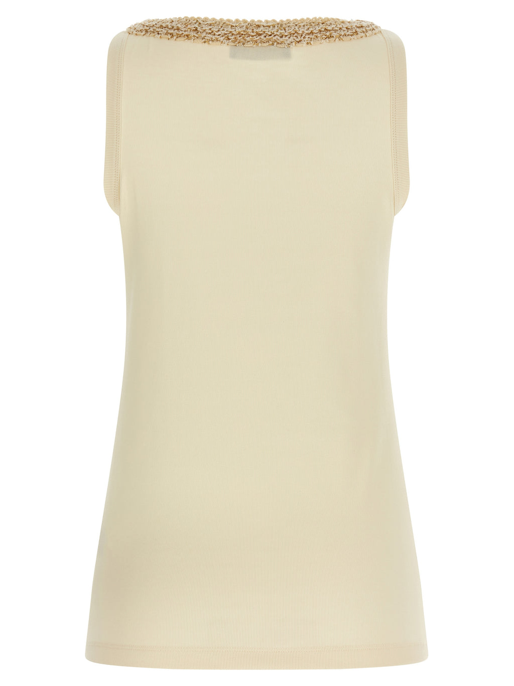 Fabiana Filippi Tweed Insert Top