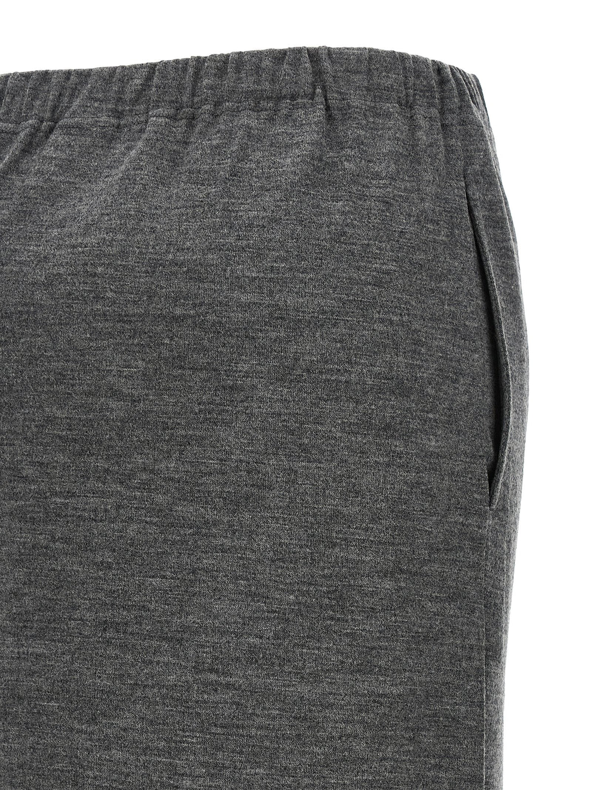 Junya Watanabe Mélange Wool Skirt