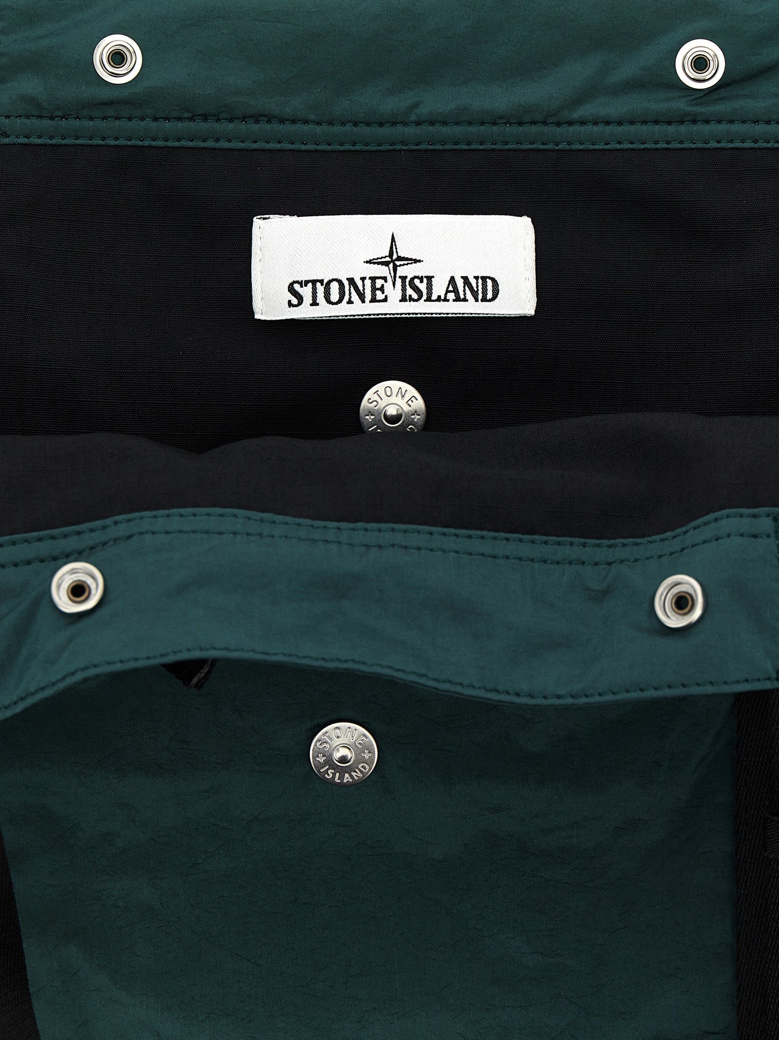 Stone Island Logo Patch Shopping Bag
