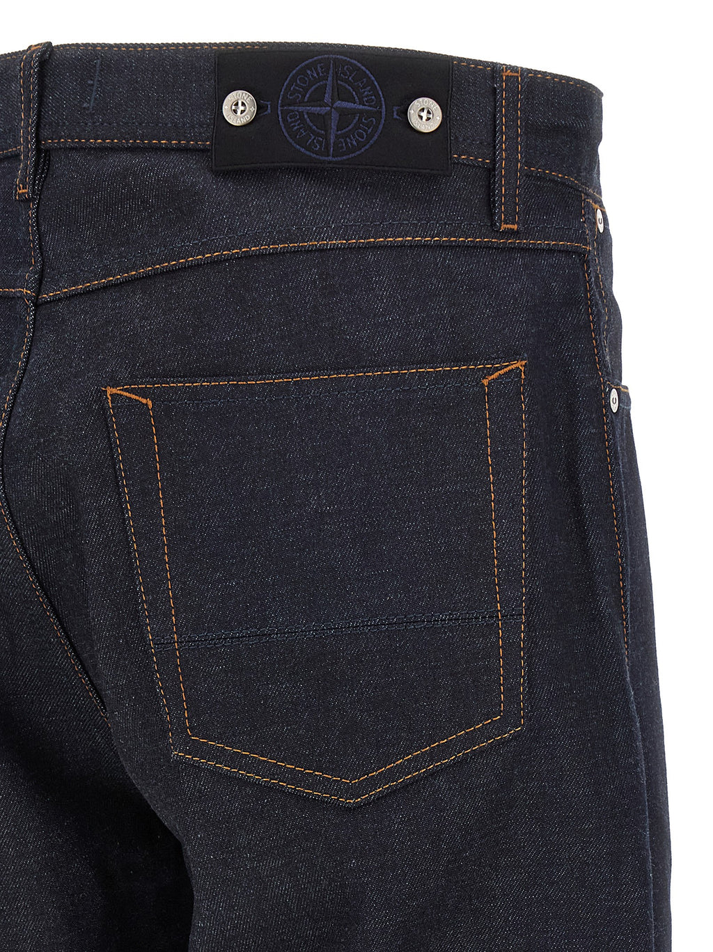 Stone Island Indigo Denim-rinsed Jeans
