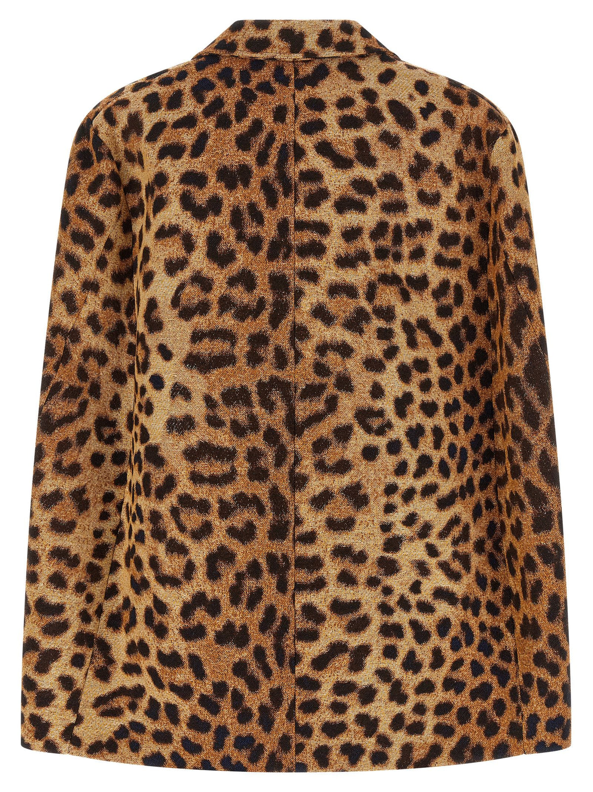 Federica Bonifaci Cape Leopard Blazer