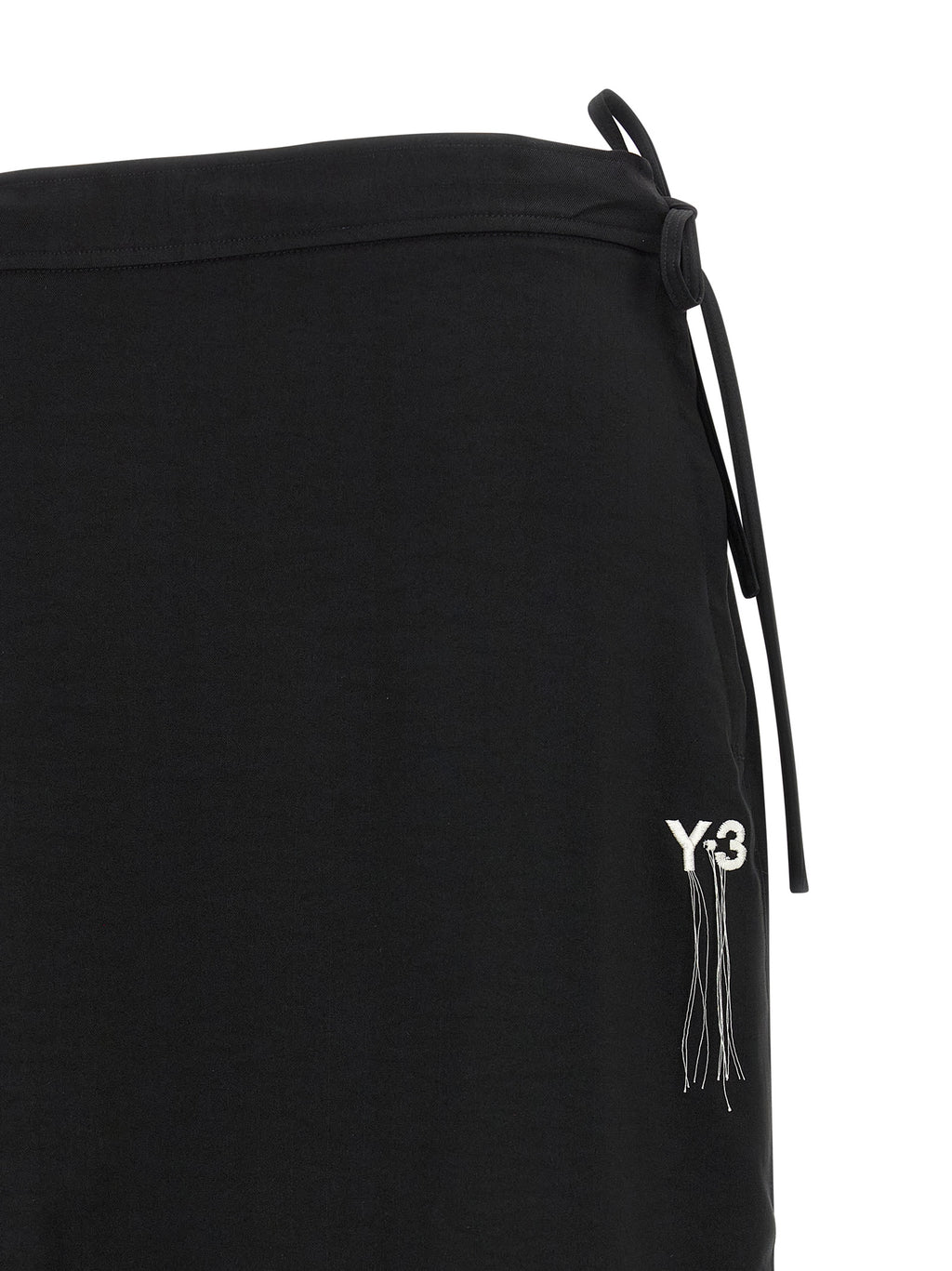 Y-3 Sport Uniform Raw Cut 3-stripes Skirt