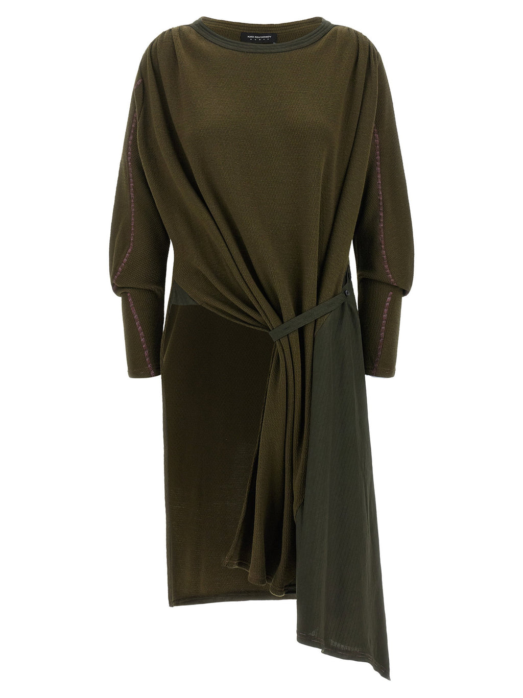 Kiko Kostadinov Edler Godet Dress