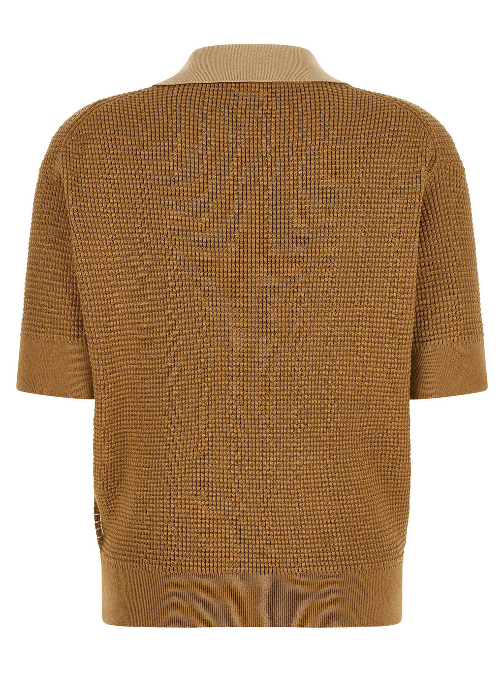 J.w.anderson Waffle Stitch Polo Shirt