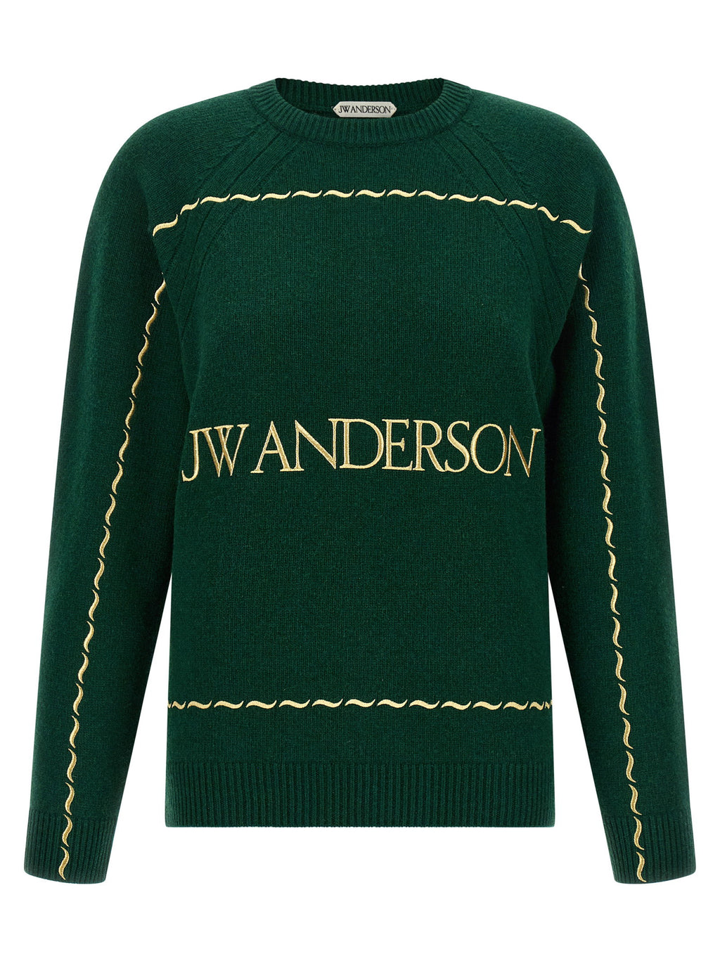 J.w.anderson Logo Embroidery Sweater