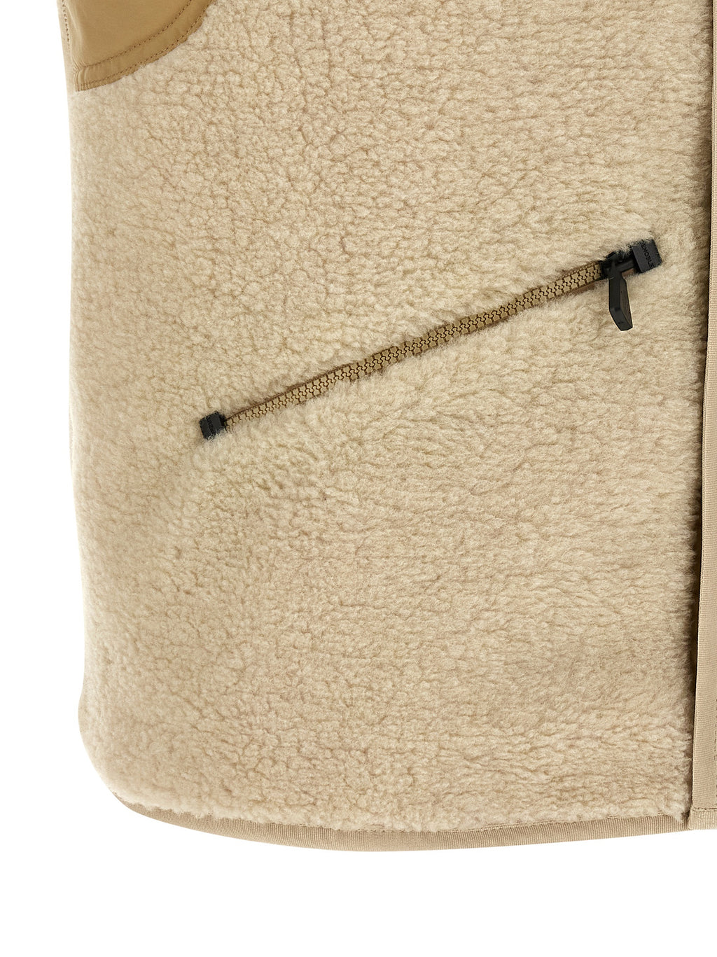 Moncler Grenoble Teddy & Chambray Vest