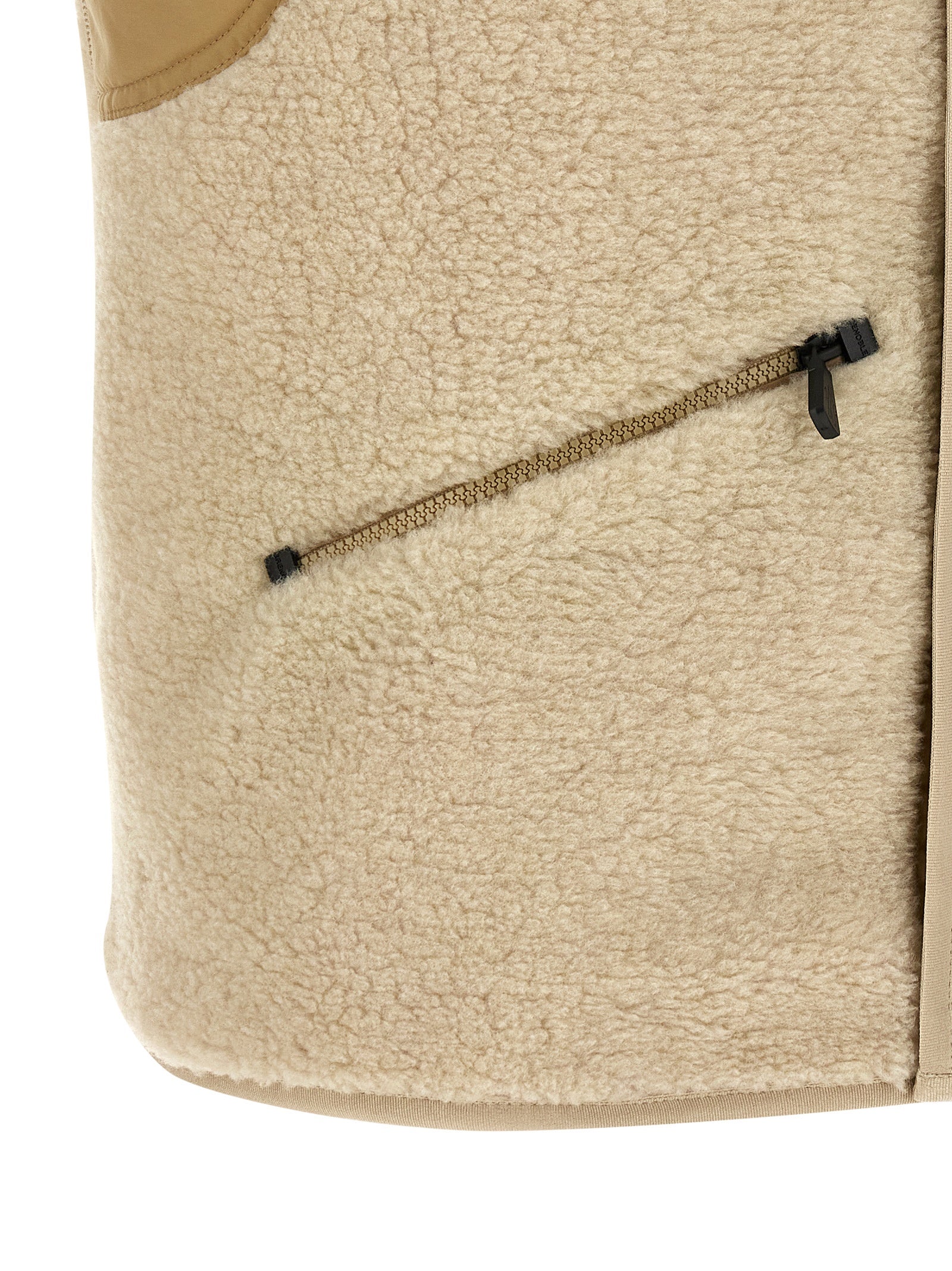 Moncler Grenoble Teddy & Chambray Vest