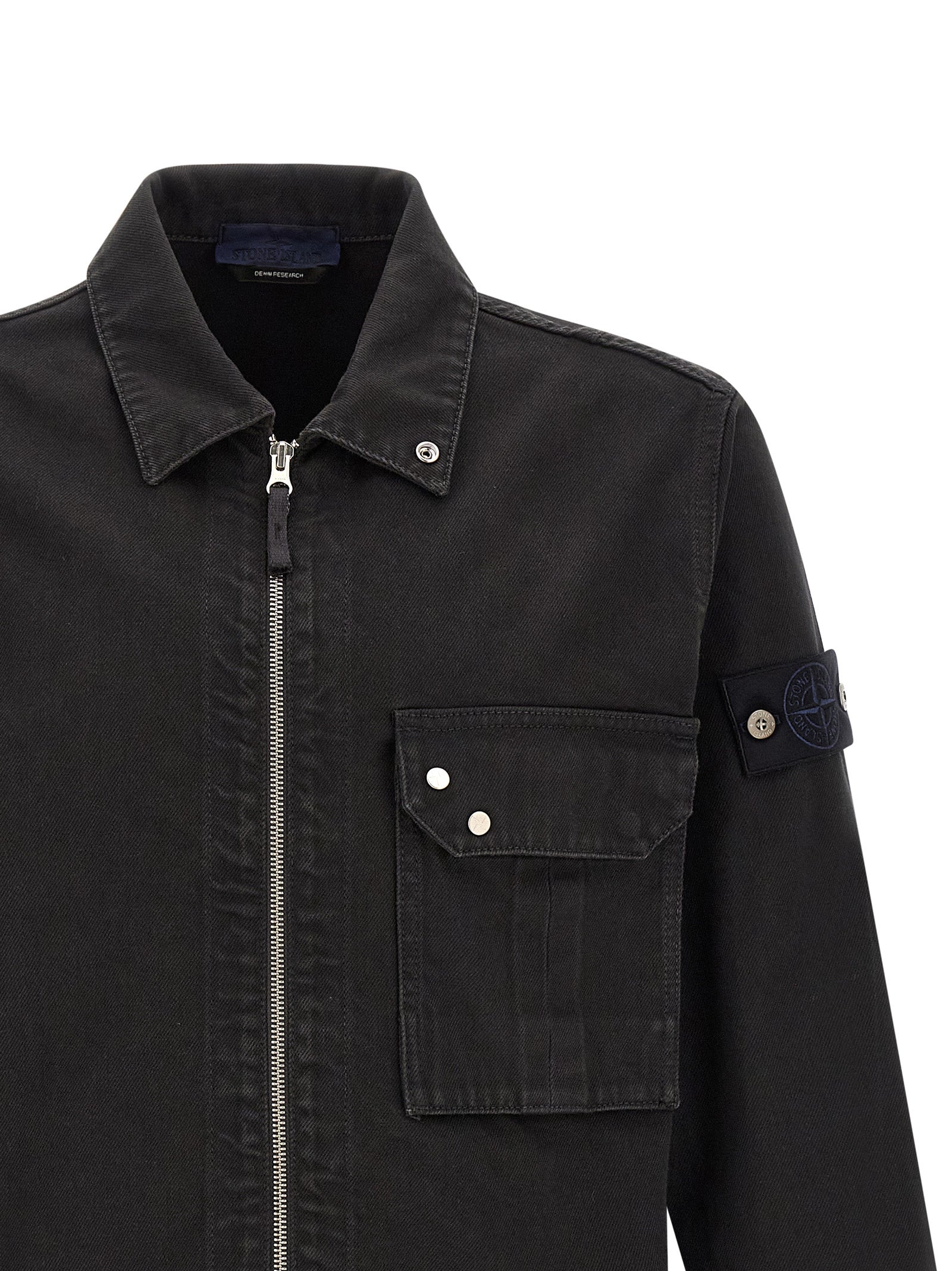 Stone Island Denim Overshirt