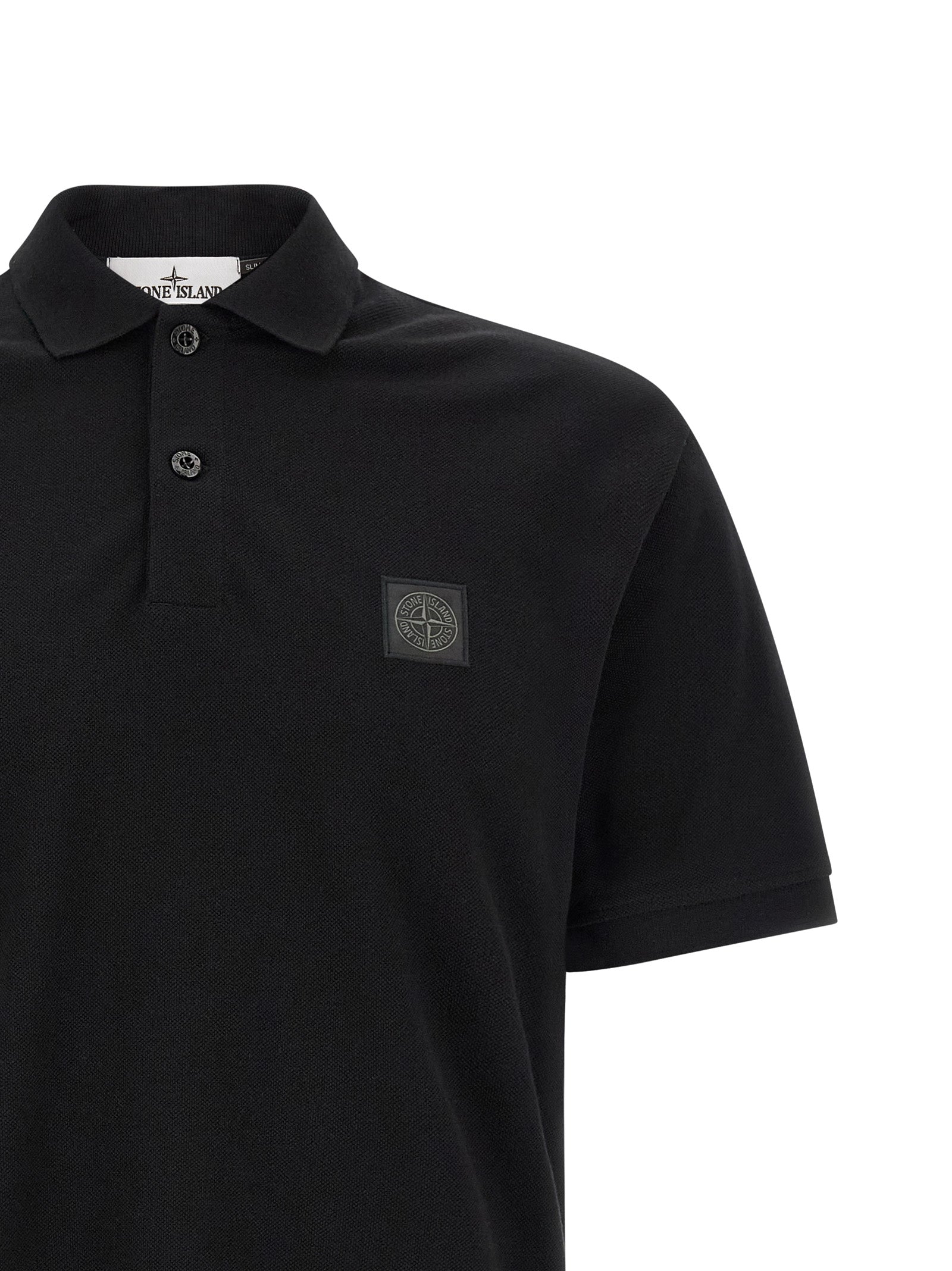 Stone Island Compass Logo Polo Shirt